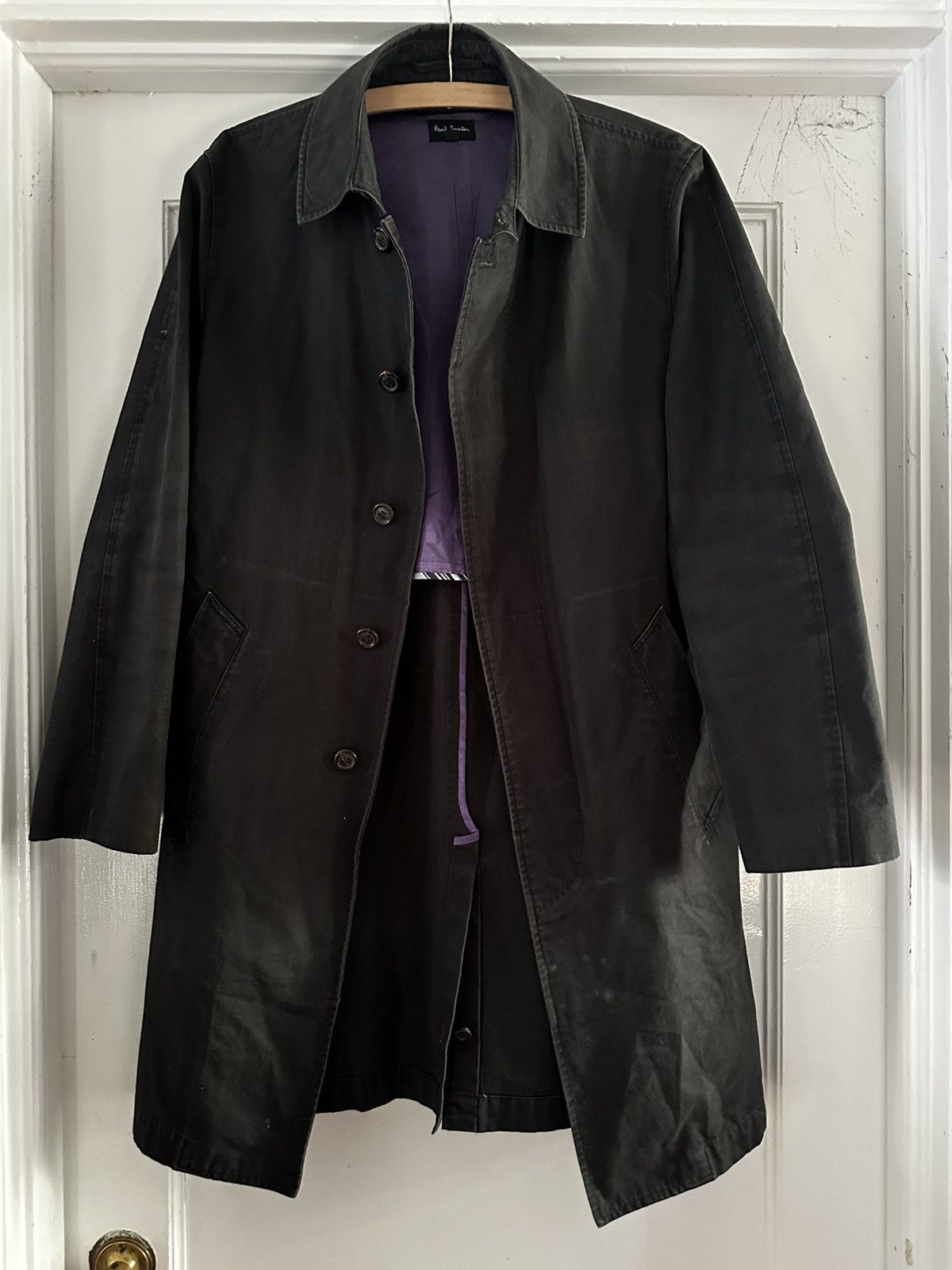 Paul Smith Cotton Overcoat with Removable Lining Size US S / EU 44-46 / 1 - 2 Thumbnail