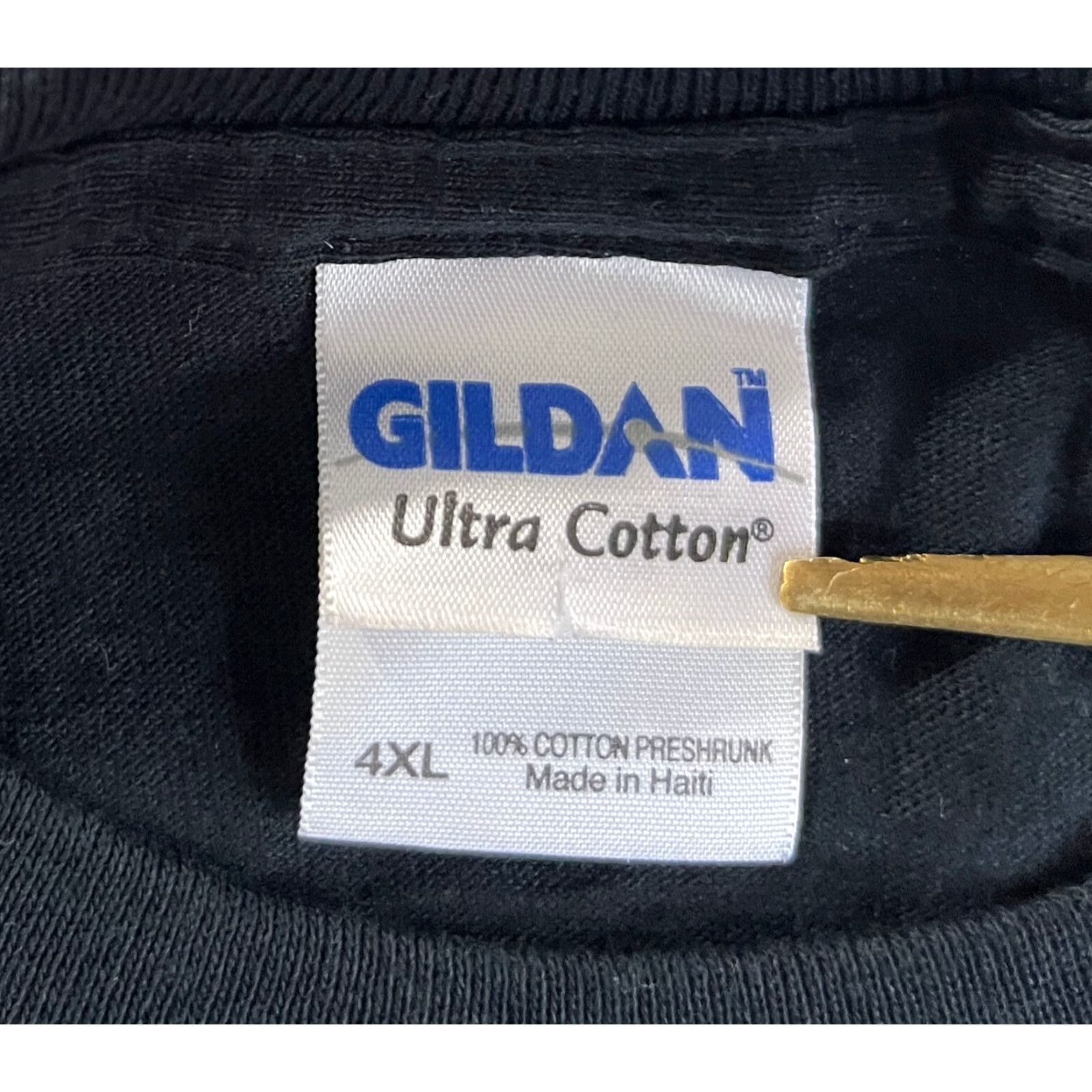 Gildan Whitney Houston T-Shirt 90s Music Gildan Ultra Cotton 4XL Black Short Sleeve Crew Neck Mens Vintage 1963-2012 I Will Always Love You Size US XXL / EU 58 / 5 - 6 Thumbnail
