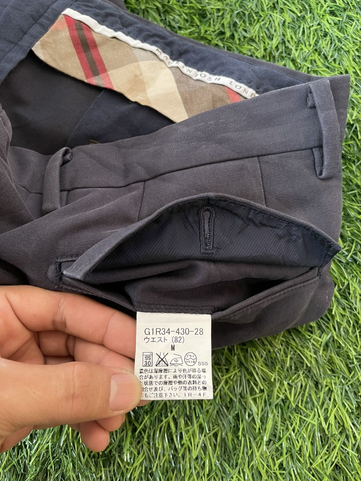 Kiko Kostadinov Vintage🔥MACKINTOSH LONDON🔥Men Cotton Pants Size US 33 - 12 Thumbnail
