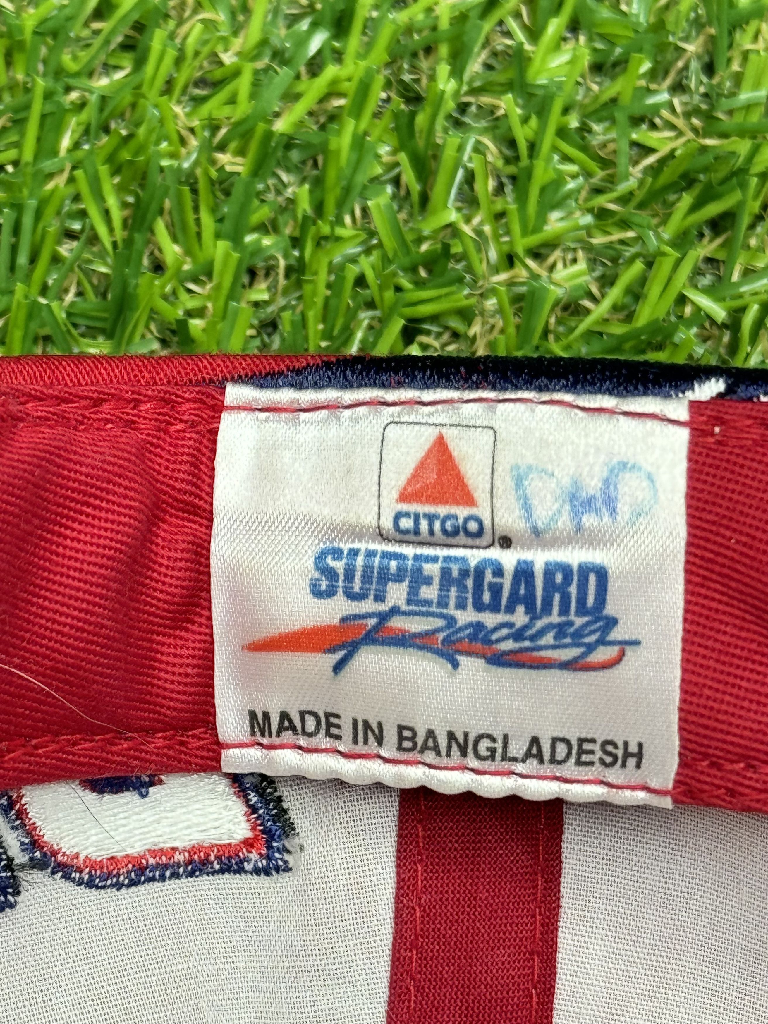 Vintage Vtg Citgo Supergard Racing Red White & Blue Snapback Size ONE SIZE - 5 Thumbnail