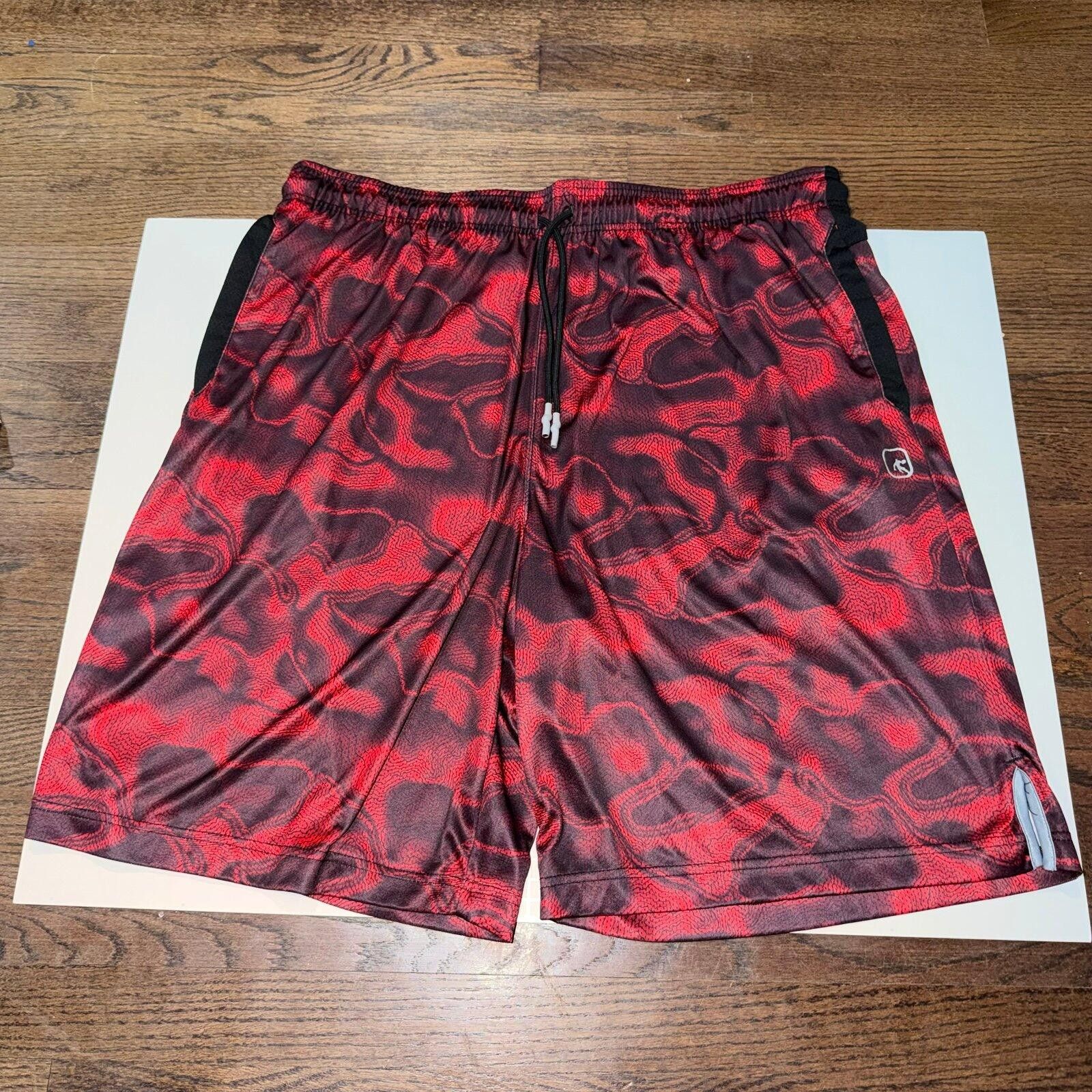 JW Anderson AND1 Red Galaxy Print Baggy Hoop Shorts Mens XXL Vintage 90s Size US 40 / EU 56 - 2 Thumbnail