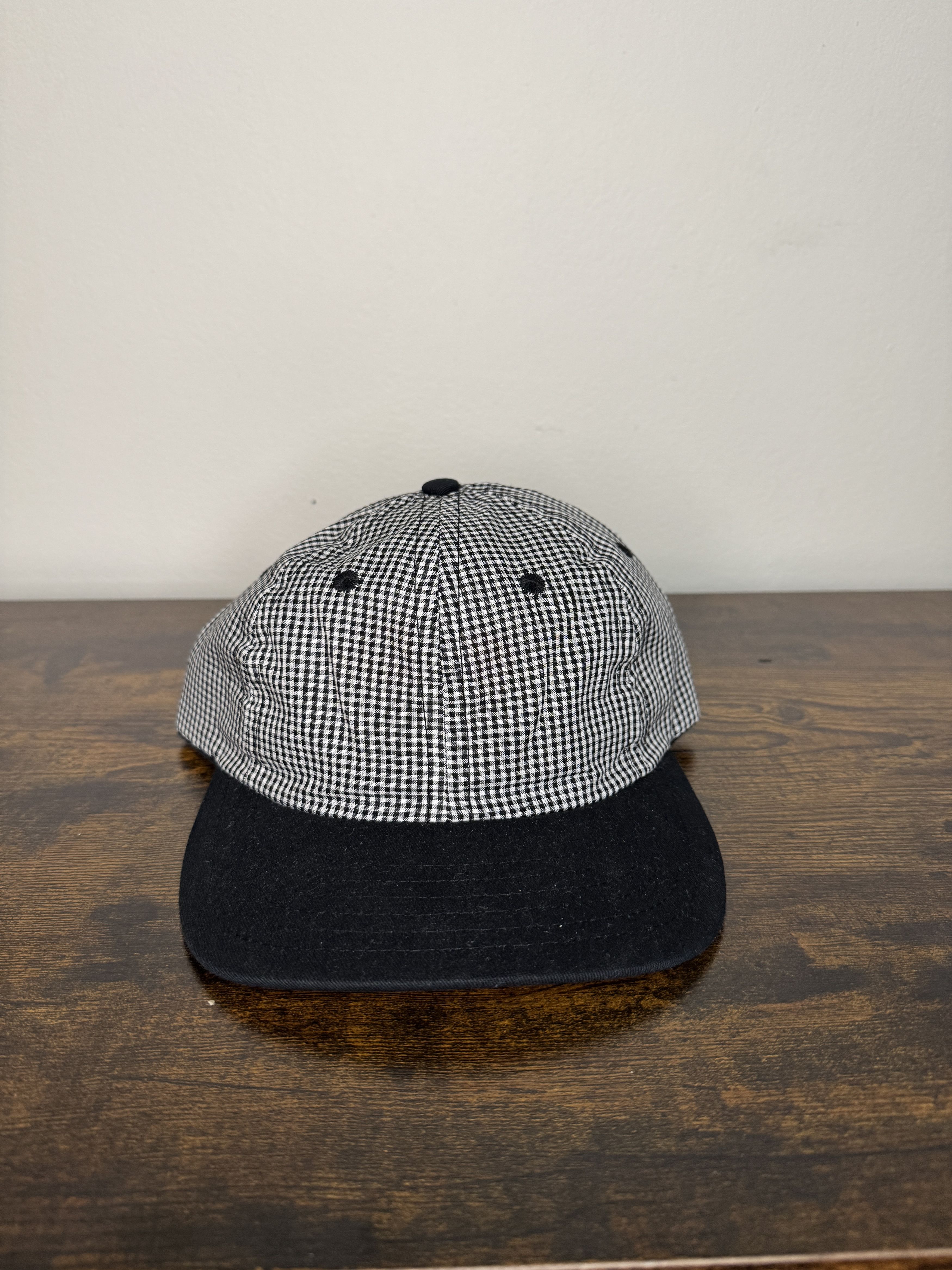 Japanese Brand Lite Year Plaid Blank Casual Two Tone Snapback Hat USA Size ONE SIZE - 1 Thumbnail