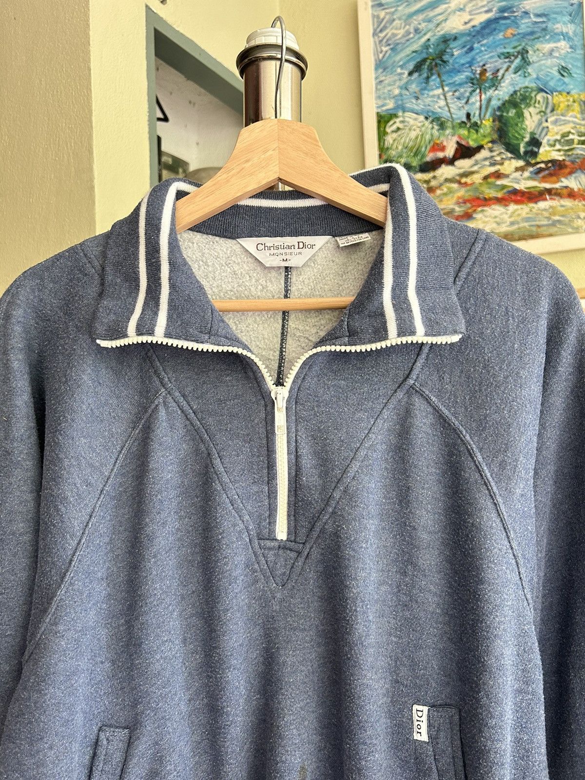 Christian Dior Monsieur Half Zipper Christian Dior Size US M / EU 48-50 / 2 - 2 Thumbnail