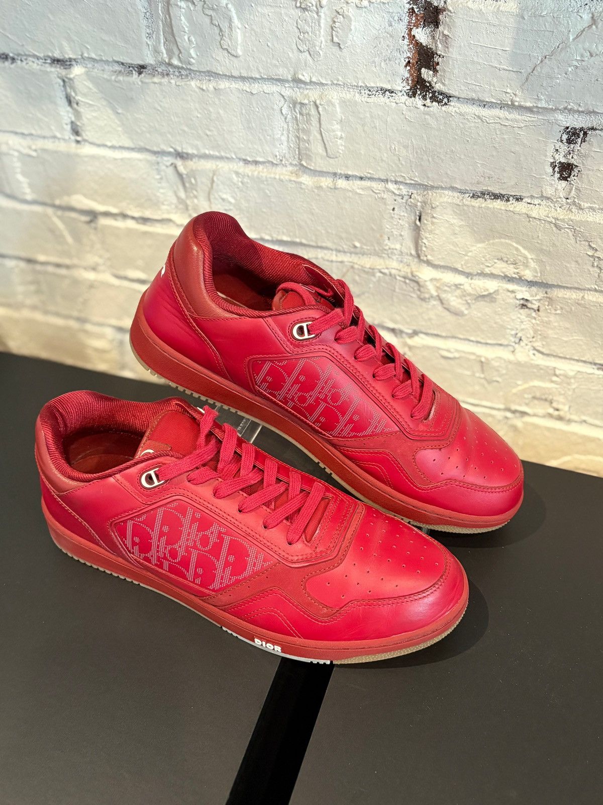 Dior Dior Red Monogram Sneaker Clean NB Size 46 Size US 13 / EU 46 - 2 Thumbnail