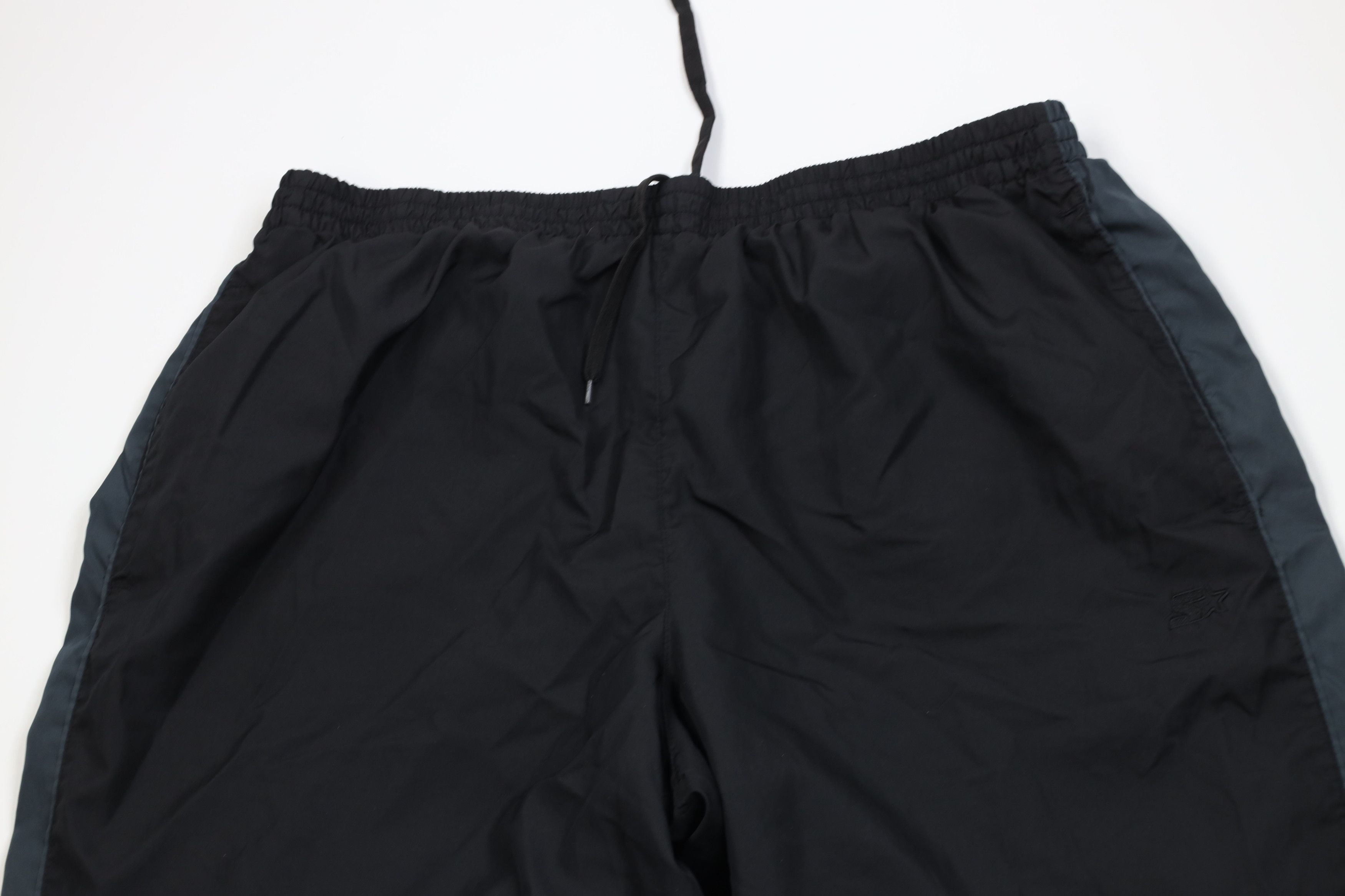 Starter Vintage 90s Y2K Starter Lined Wide Leg Windbreaker Pants Size US 38 / EU 54 - 2 Thumbnail