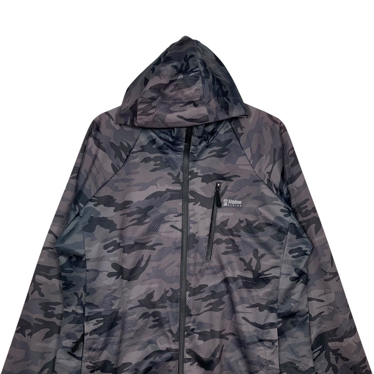 Japanese Brand ALPINE DESIGN Windbreaker Hoodie Jacket #2502-C112 Size US L / EU 52-54 / 3 - 2 Thumbnail