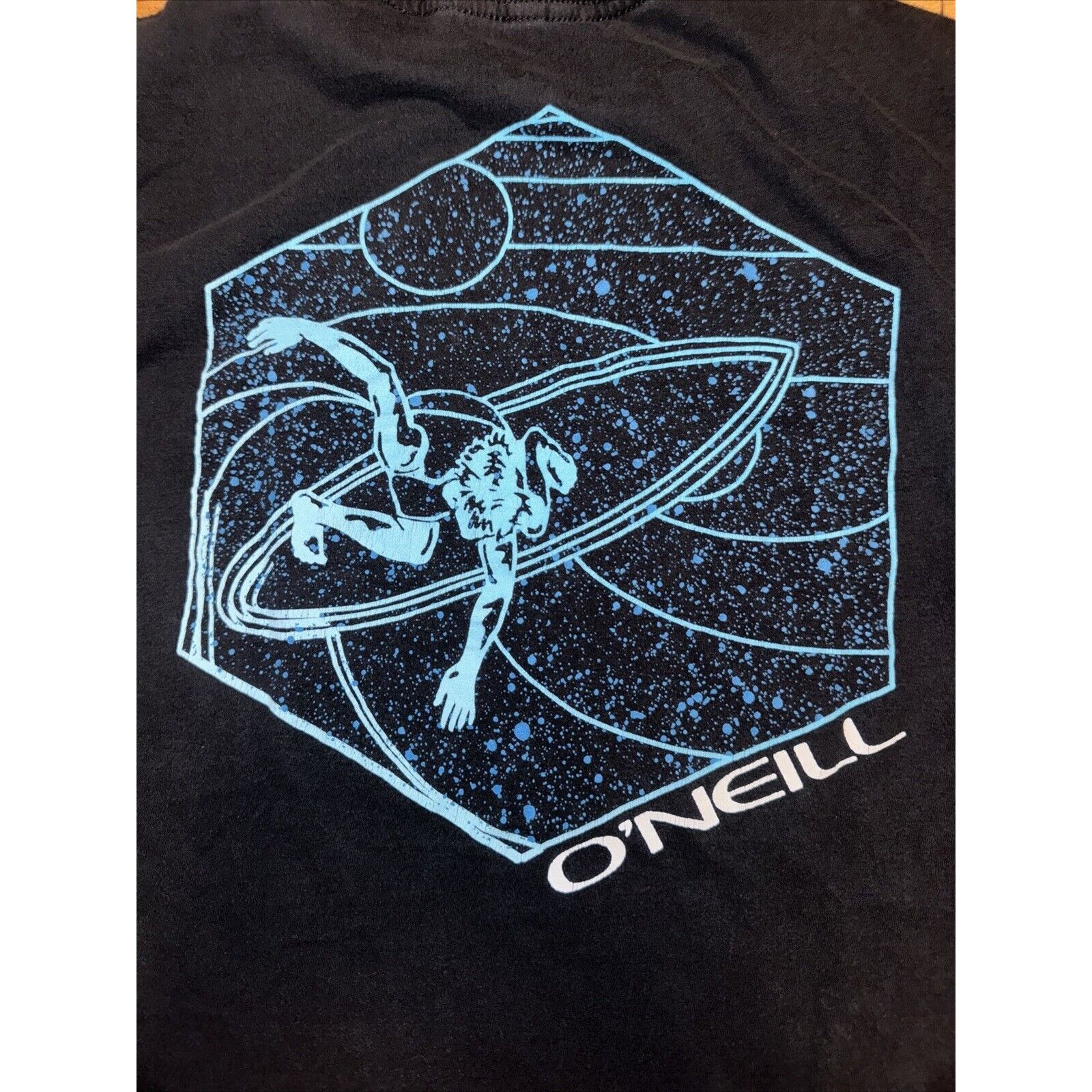 O'Neill × Vintage O’Neill Surfing T-Shirt Black Modern Fit Small 16x25 Size US S / EU 44-46 / 1 - 2 Thumbnail