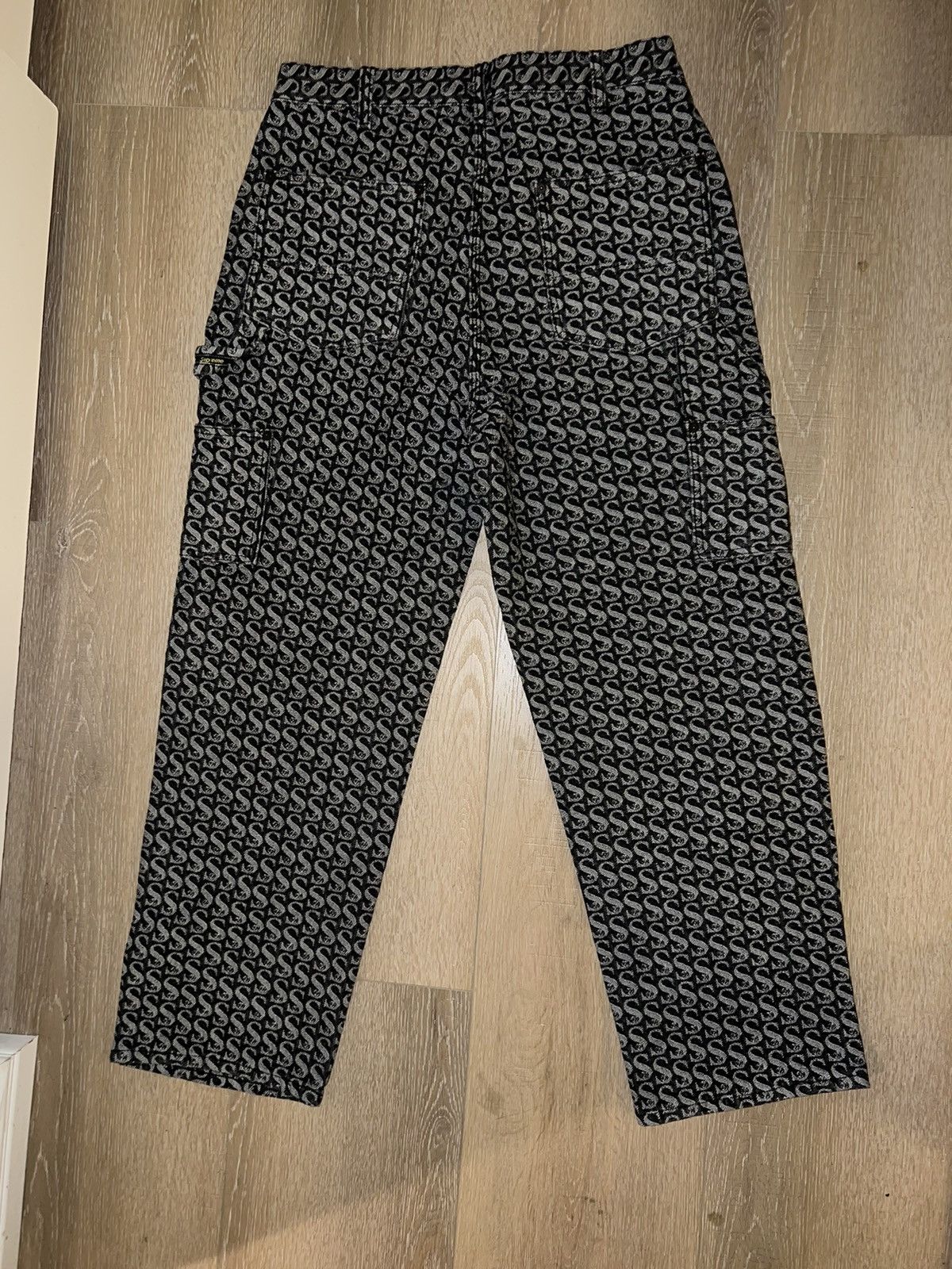 Supreme Supreme S Monogram Double Knee Pants Size US 30 / EU 46 - 2 Thumbnail