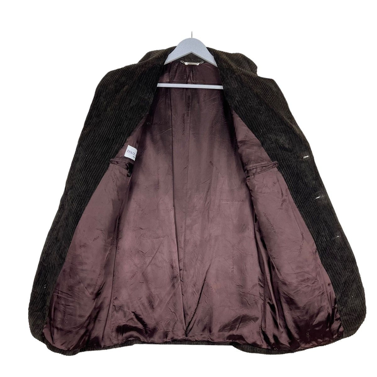 Dolce & Gabbana 🔥 DOLCE & GABBANA CORDUROY BLAZER JACKET MADE IN ITALY Size US M / EU 48-50 / 2 - 10 Thumbnail