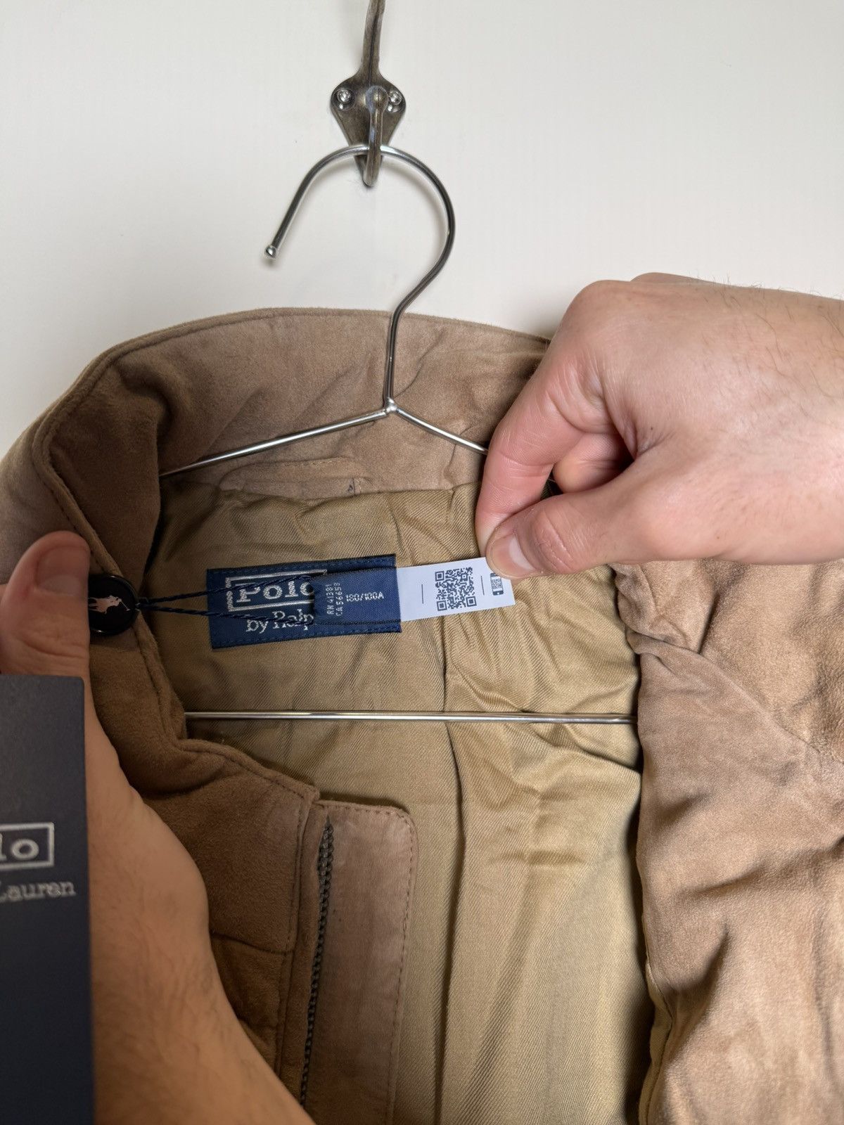 Polo Ralph Lauren Polo Ralph Lauren Classics Goat Suede Quilted Vest Size US L / EU 52-54 / 3 - 5 Thumbnail