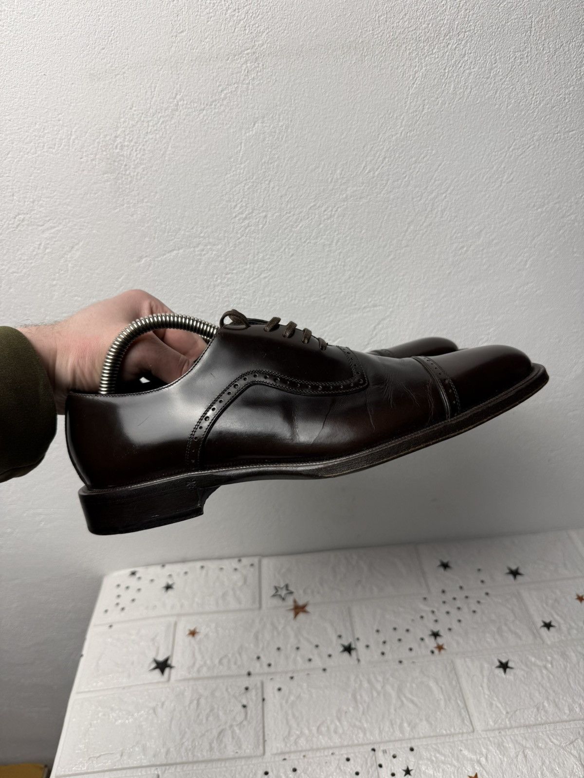 Dolce & Gabbana DOLCE & GABBANA oxford US7.5 UK6.5 EUR41 Leather Brown Size US 7.5 / EU 40-41 - 5 Thumbnail