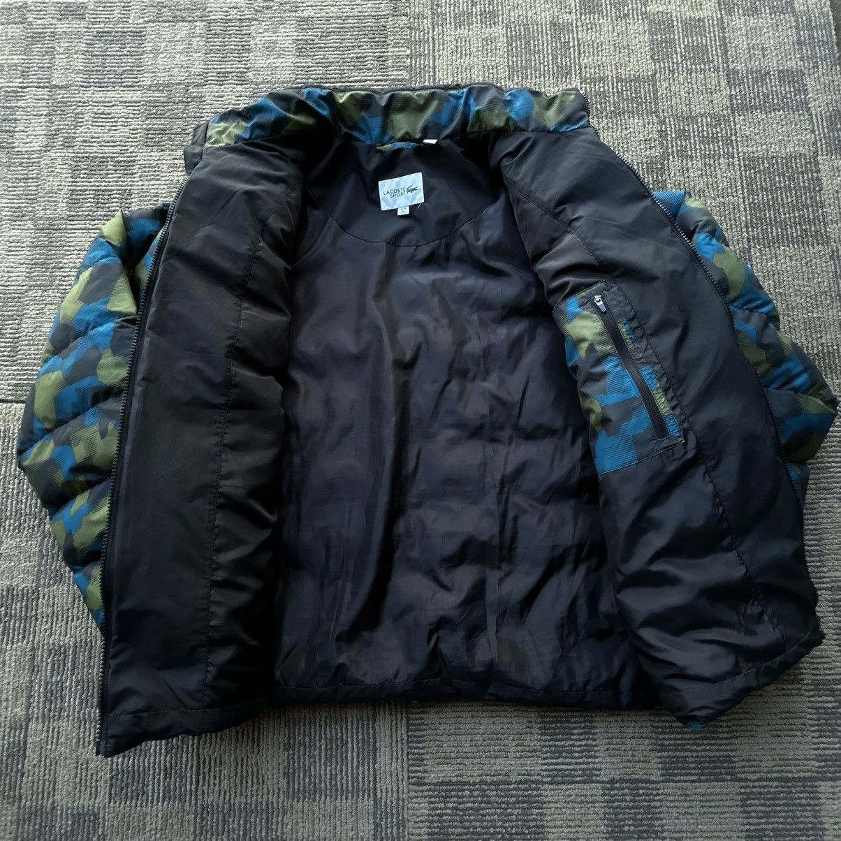 Lacoste Lacoste Sport Green/Blue Quilted Puffer Jacket Men’s Size L Size US L / EU 52-54 / 3 - 6 Thumbnail