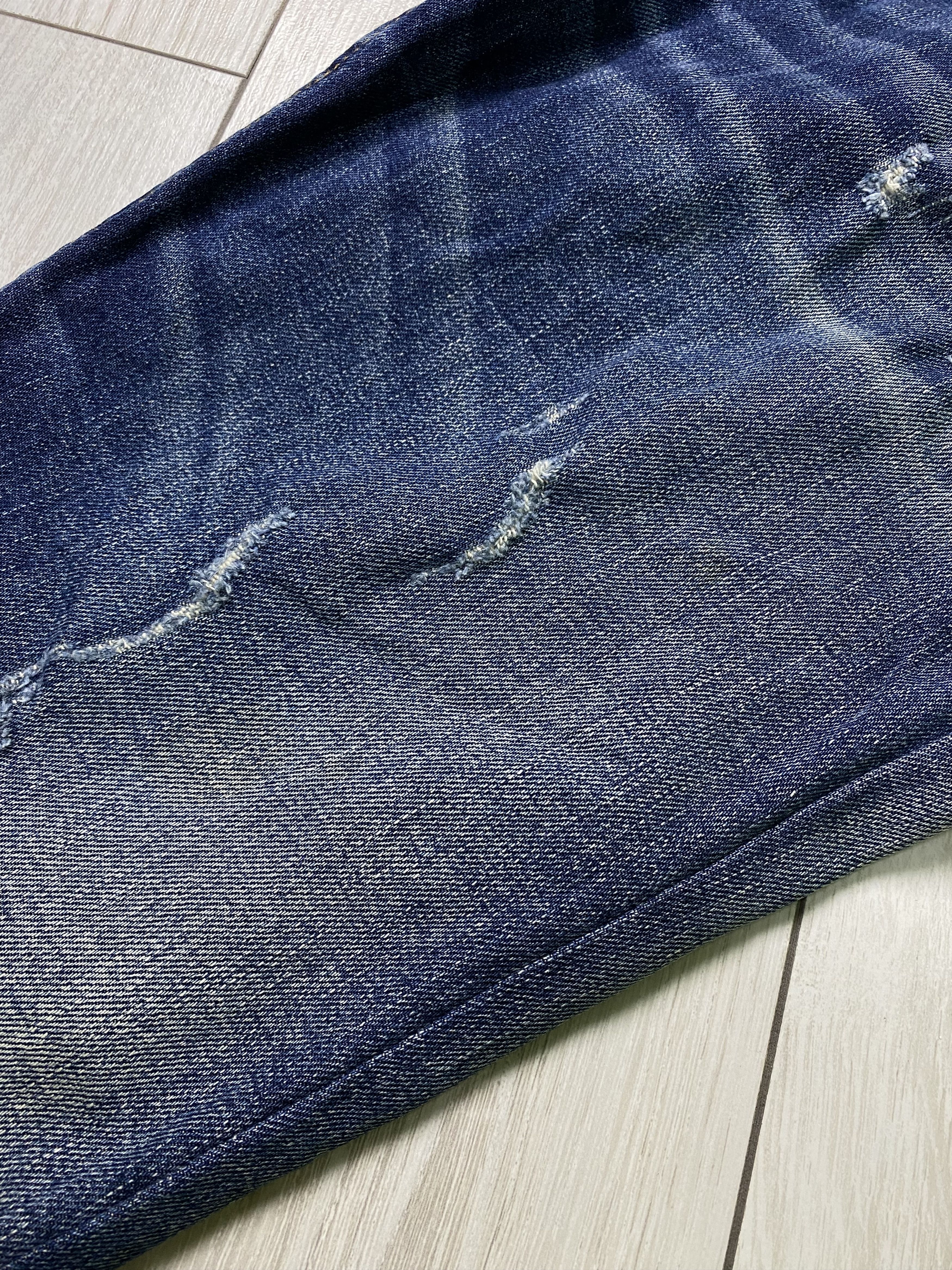 Roberto Cavalli Vintage Roberto Cavalli washed distressed logo skinny jeans Size US 32 / EU 48 - 12 Thumbnail
