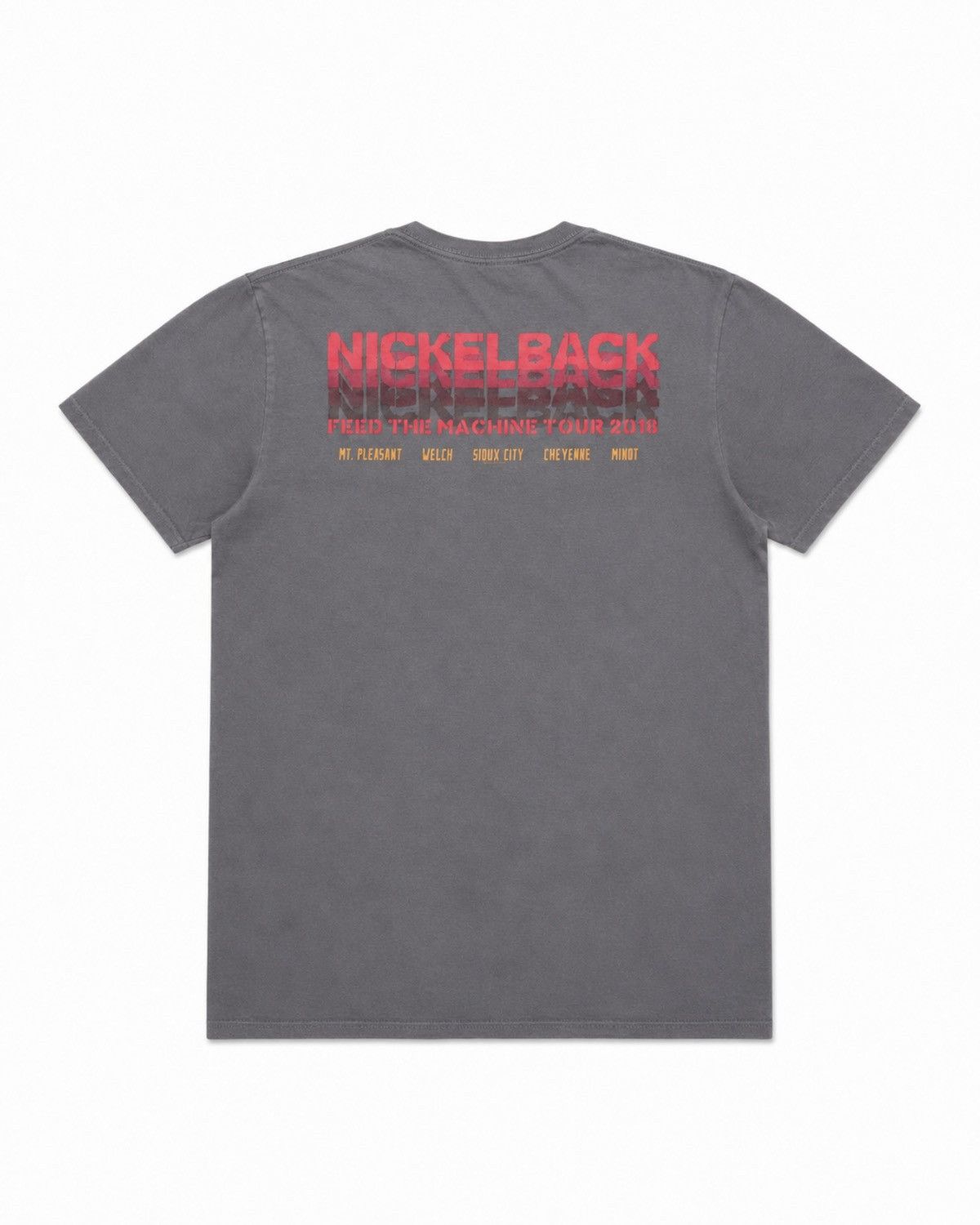 Band Tees Nickelback “Feed The Machine Tour 2019” T-Shirt Size US M / EU 48-50 / 2 - 2 Thumbnail