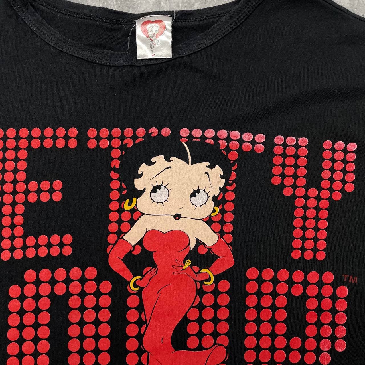 Cartoon Network Vintage 2008 Betty Boop T Shirt Women’s Faded Black Size 28 Size 4XL / US 24-26 - 4 Thumbnail