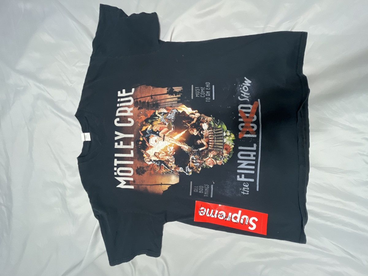 Other Mötley Crüe “The Final Tour” Tee – Black(FADEDTHENAHO) Size US XL / EU 56 / 4 - 1 Thumbnail