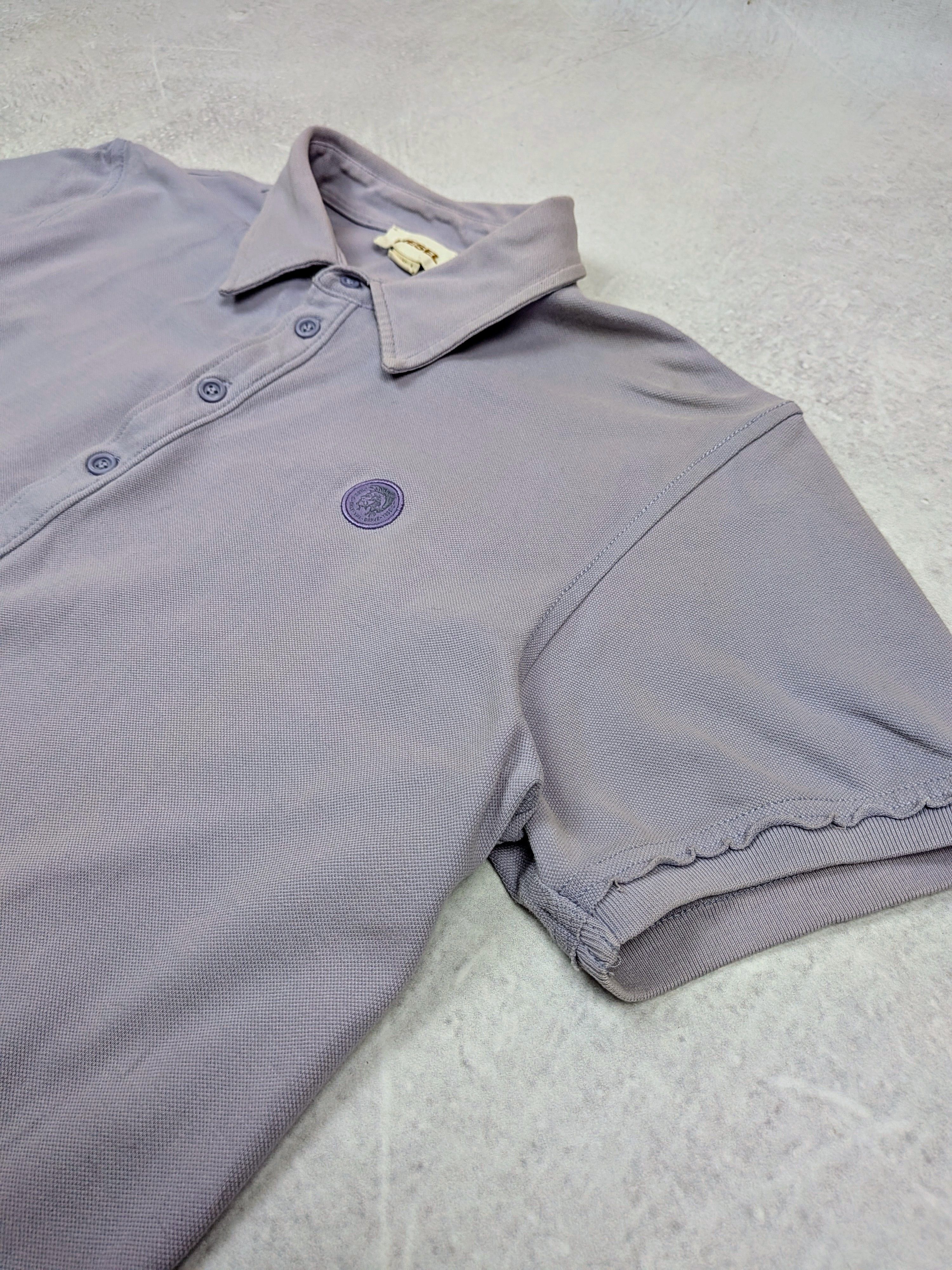 Diesel Diesel Vintage Y2K Polo Shirt Punk Logo Size L Women Size L / US 10 / IT 46 - 6 Thumbnail
