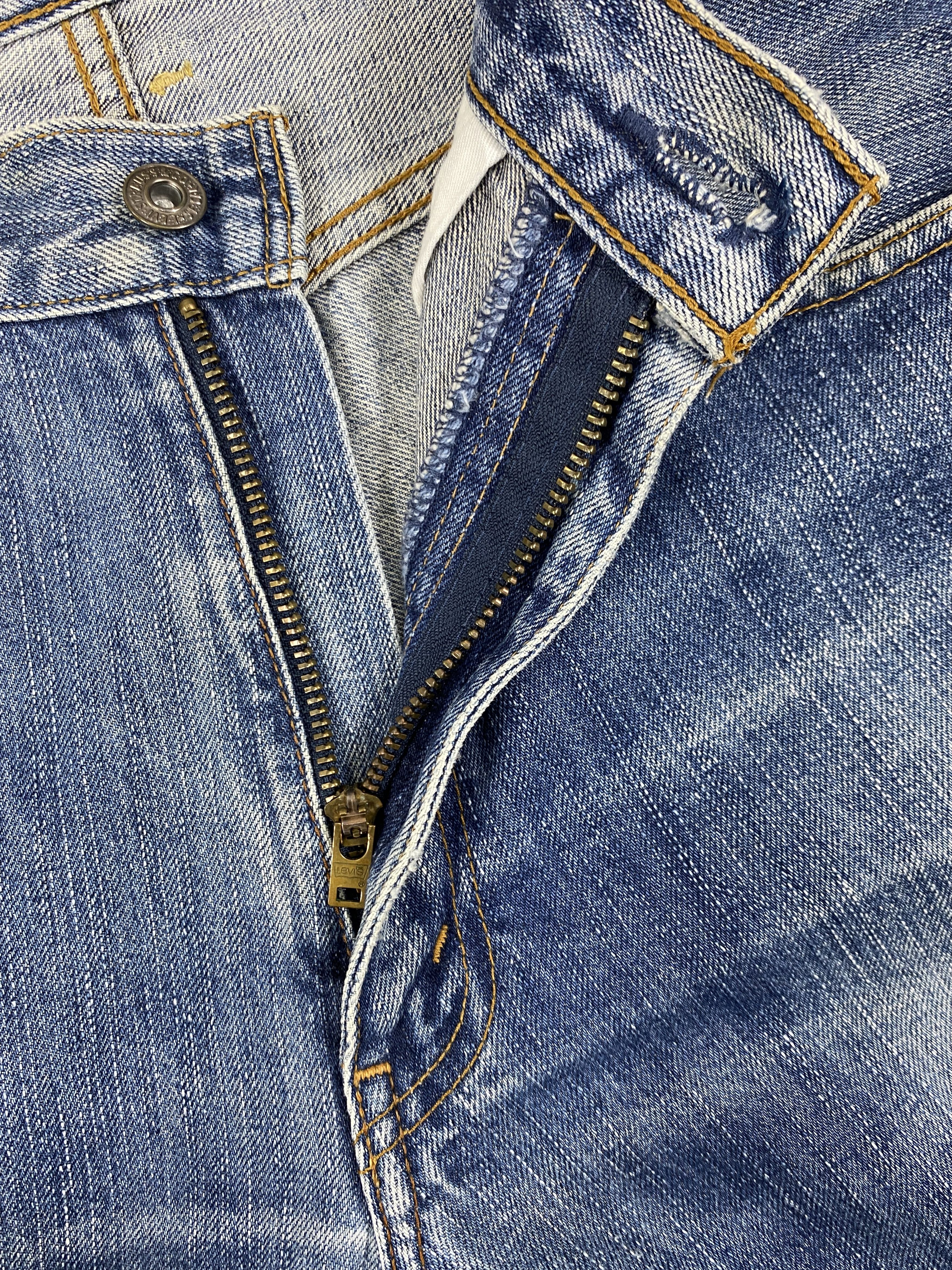 Levi's Vintage Levi's 503 Distressed Denim 32x27 -JN017 Size US 32 / EU 48 - 6 Thumbnail