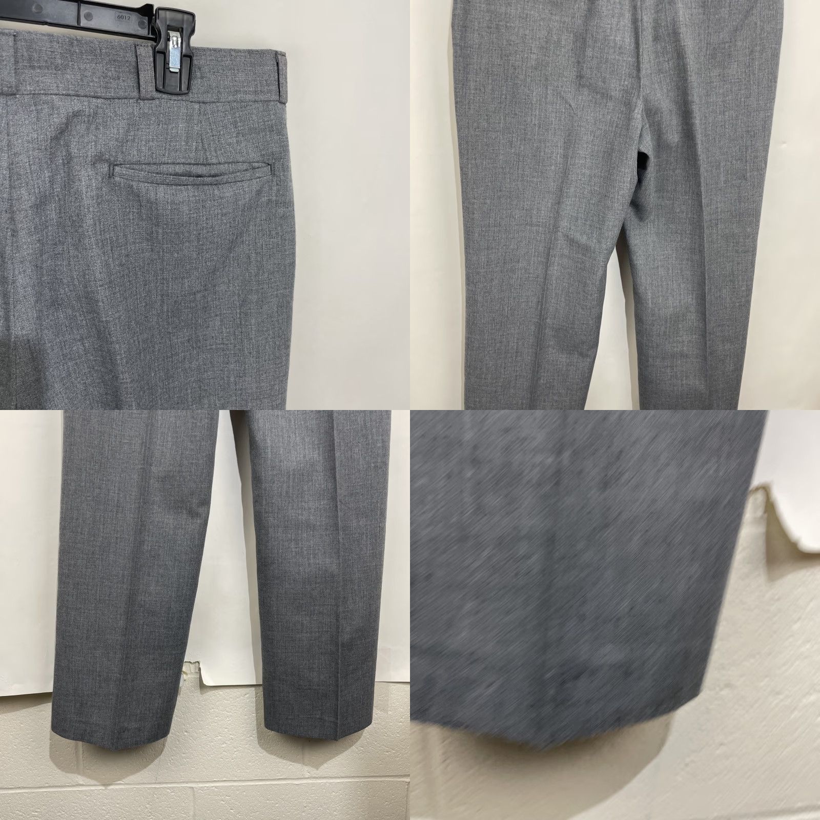 Haggar VINTAGE Haggar Pants Straight Gray 34x30 Men's Regular 5-Pocket Flat Front Belt Loops Polyester Dress Slacks Chino USA Size US 34 / EU 50 - 10 Thumbnail