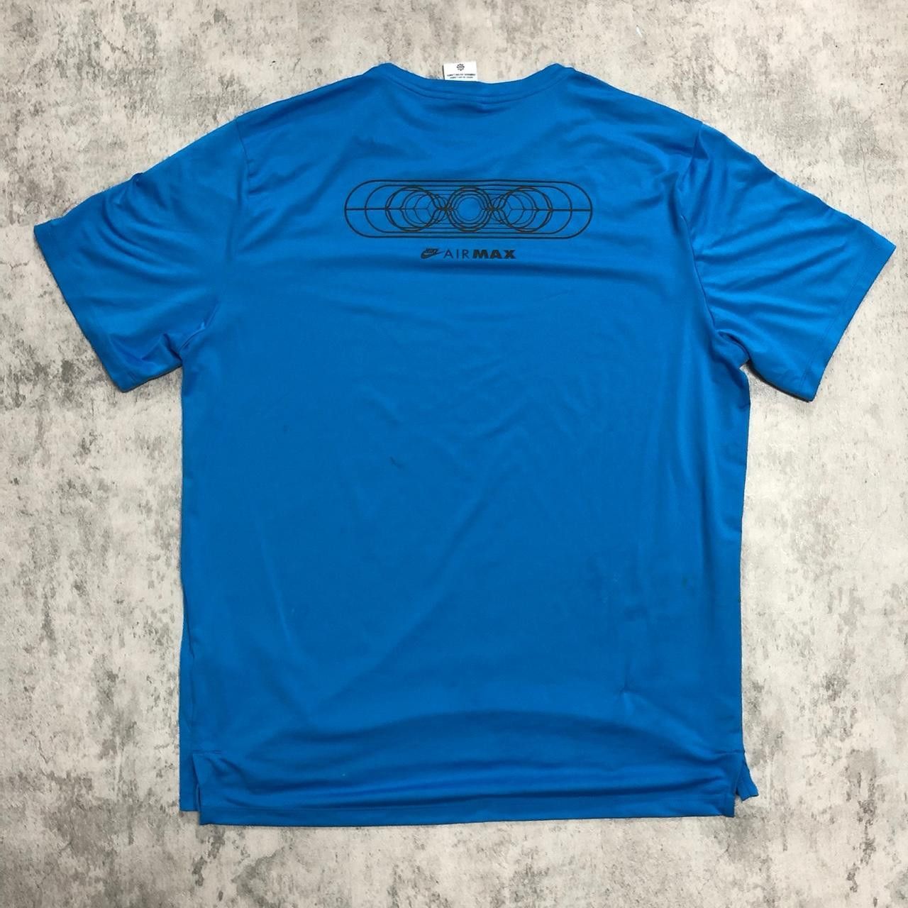 Nike Nike blue Dri-Fit t-shirt Sportswear rap hip hop Size US L / EU 52-54 / 3 - 2 Thumbnail