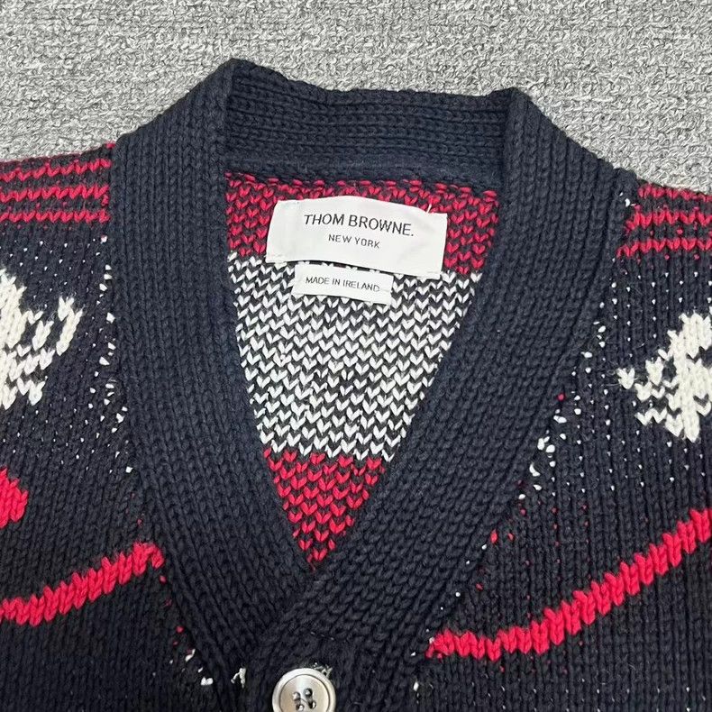 Thom Browne Thom Browne size0 Plaid knit cardigan Size US XS / EU 42 / 0 - 3 Thumbnail