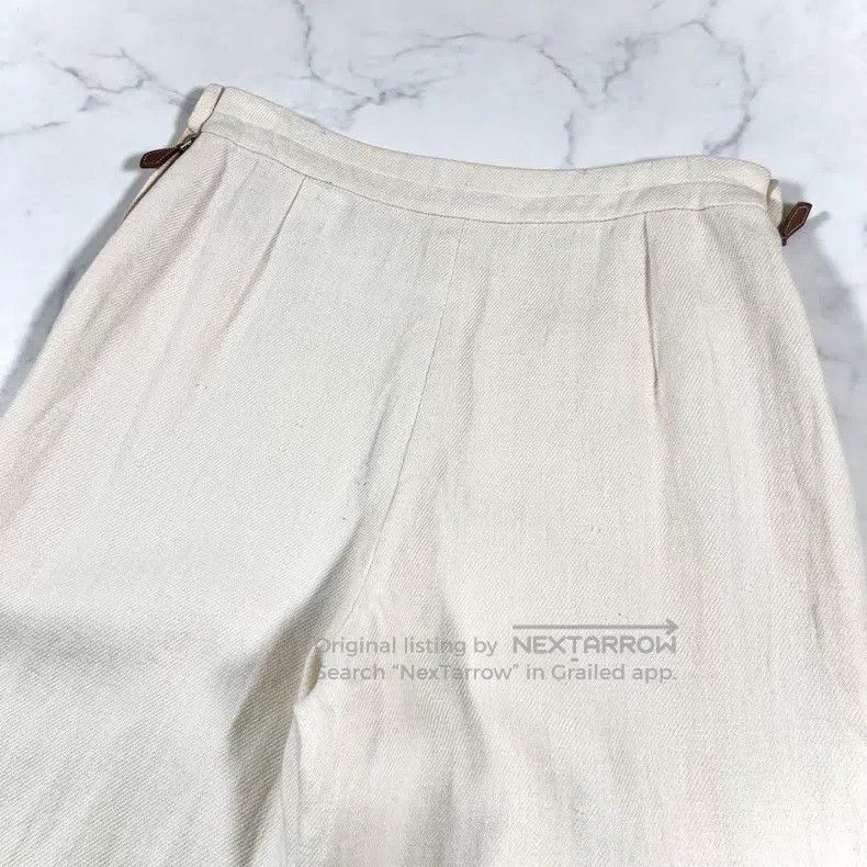 Hermes Hermes Linen casual pants Size 25" / US 0 / IT 36 - 6 Thumbnail