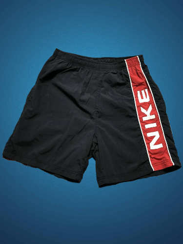 Nike Nike Vintage Big Y2K Logo Nylon Swim Shorts Size S Size US 28 / EU 44 - 1 Thumbnail