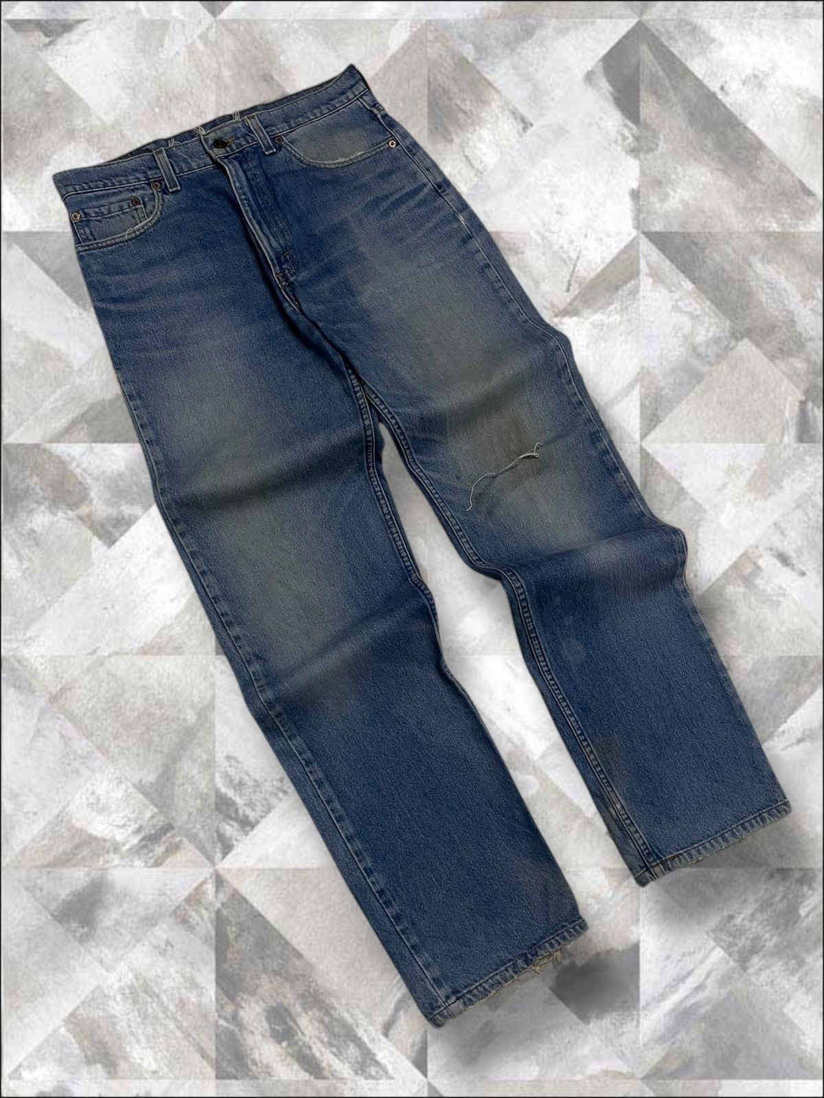 Levi's Vintage Clothing Vintage Og 1990s Designer Levis 510 Distressed Mudwash Denim Size US 30 / EU 46 - 2 Thumbnail