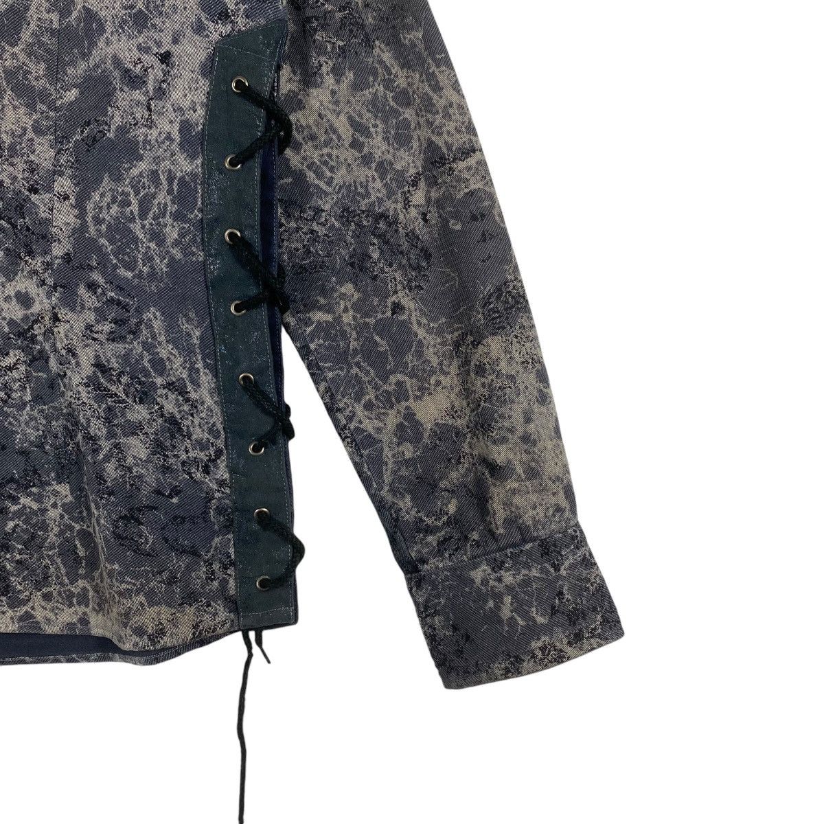 Le Grande Bleu (L.G.B.) × Tornado Mart Vintage Tornado Mart Tie Dye Shirt M Size Grey/Black Colour Size US M / EU 48-50 / 2 - 5 Thumbnail