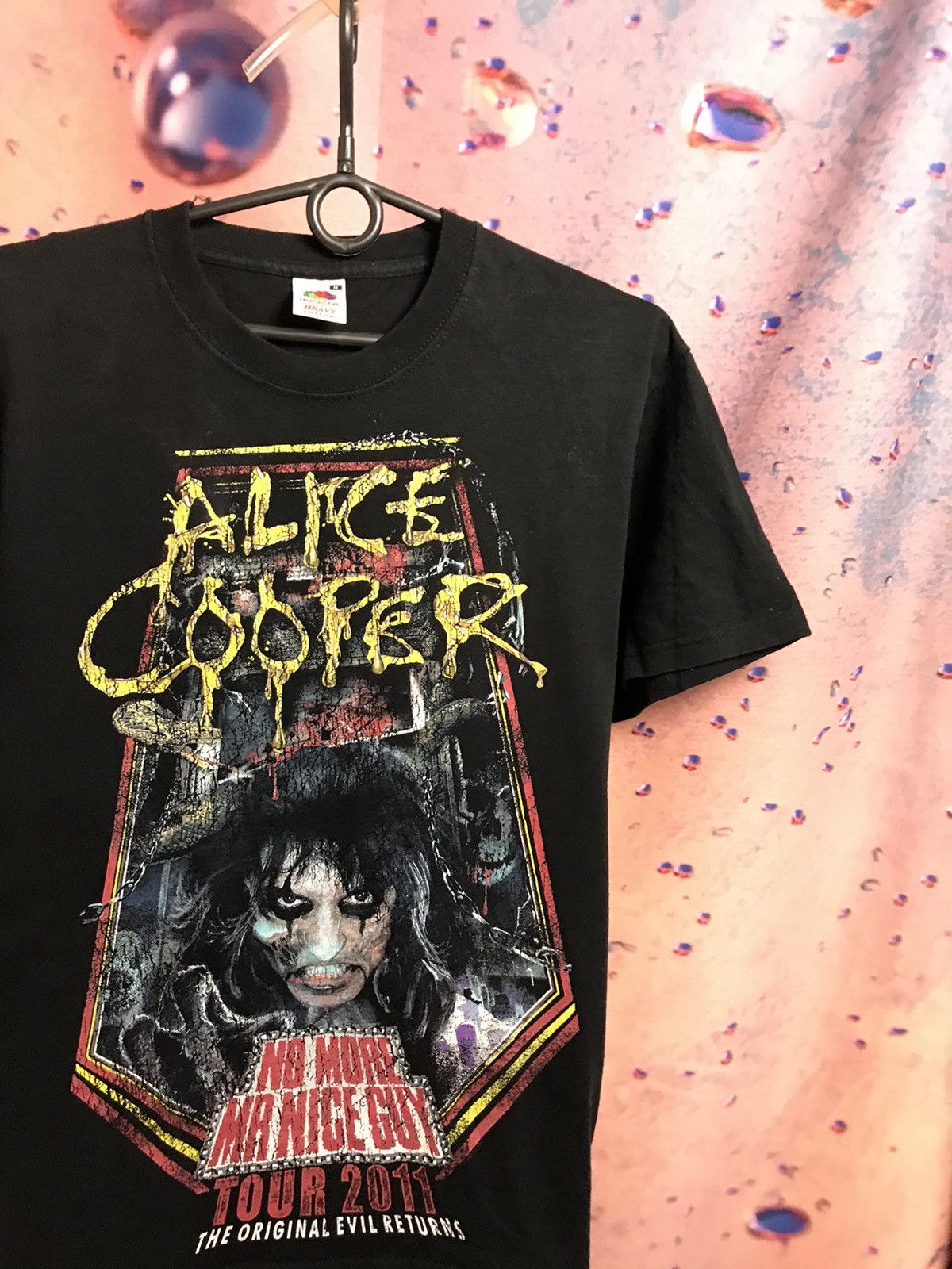 Band Tees × Vintage Vintage Alice Cooper band rock tee Size US M / EU 48-50 / 2 - 1 Thumbnail