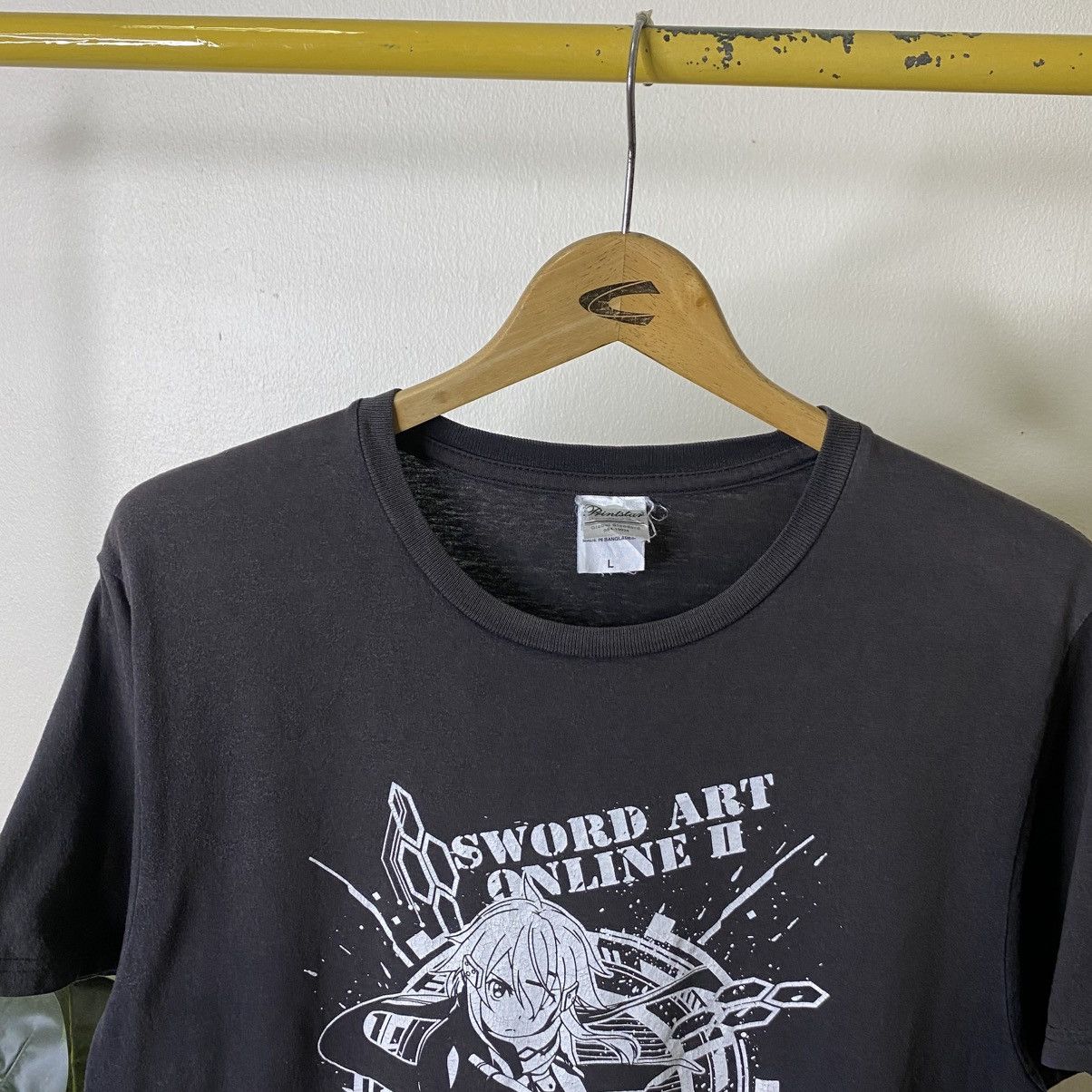 Anime Sword Art Online Japanese Manga Series Fades Black T Shirt Size US M / EU 48-50 / 2 - 3 Thumbnail