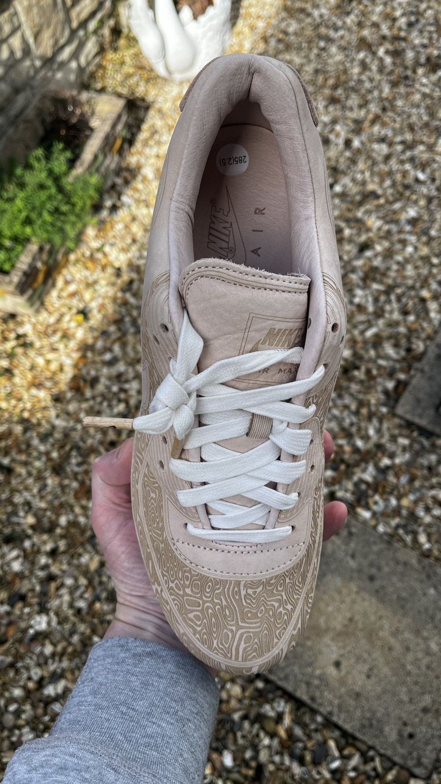 Nike BNIB Nike Air Max 90 QS Laser Wood Grain Size UK 9.5 US 10.5 Size US 10.5 / EU 43-44 - 13 Thumbnail