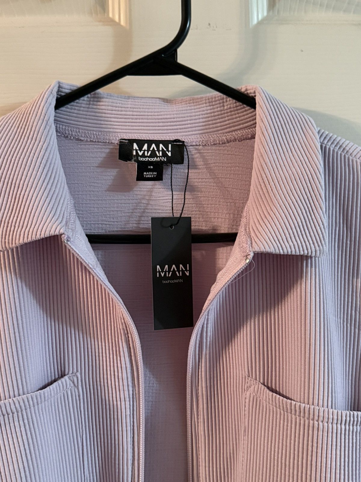 Boohoo Men’s Boohoo man waffle purple overshirt Size US XS / EU 42 / 0 - 2 Thumbnail