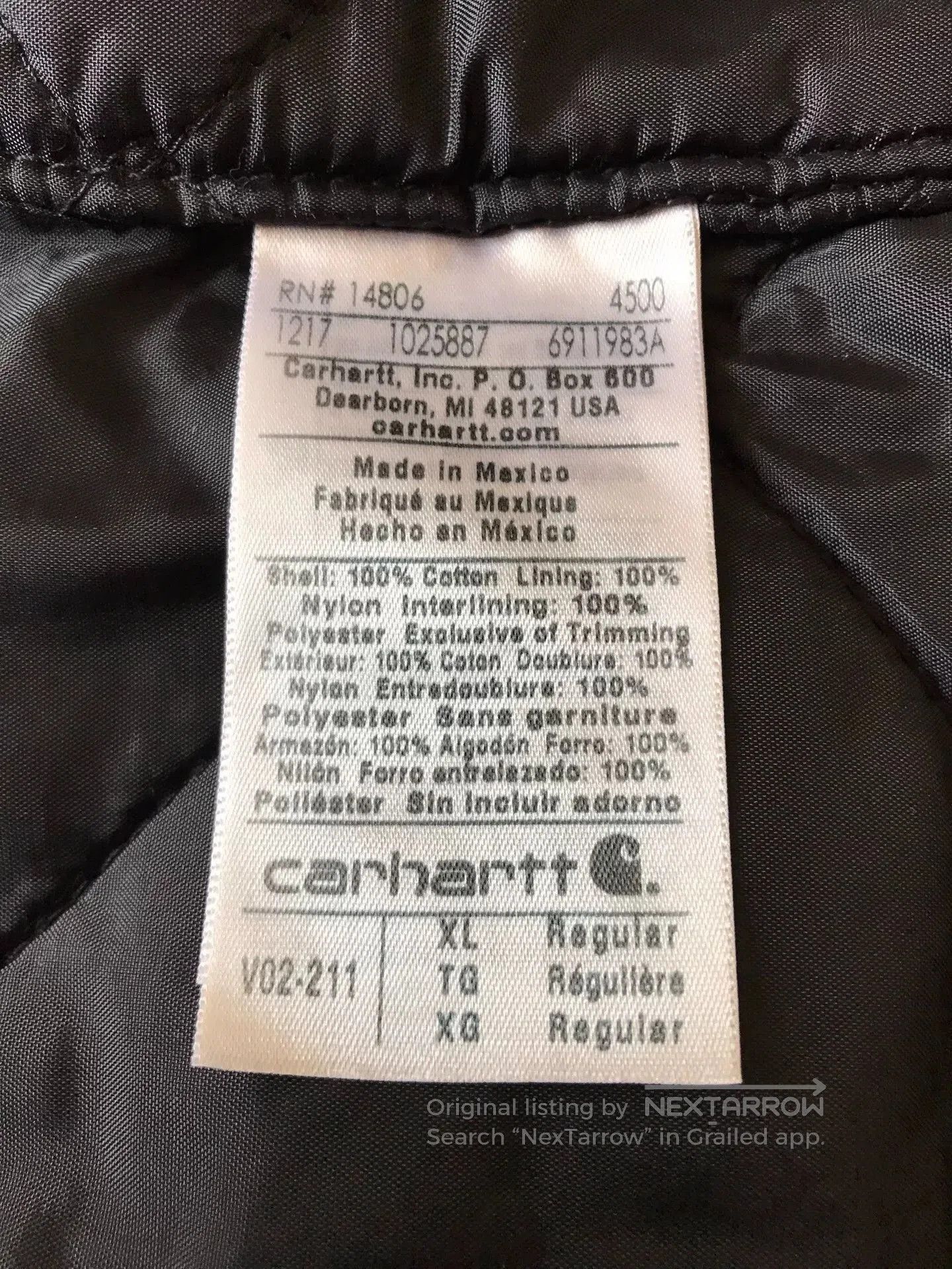 Carhartt Carhartt V02 Brown XL Canvas Work Vest. Size US XL / EU 56 / 4 - 9 Thumbnail