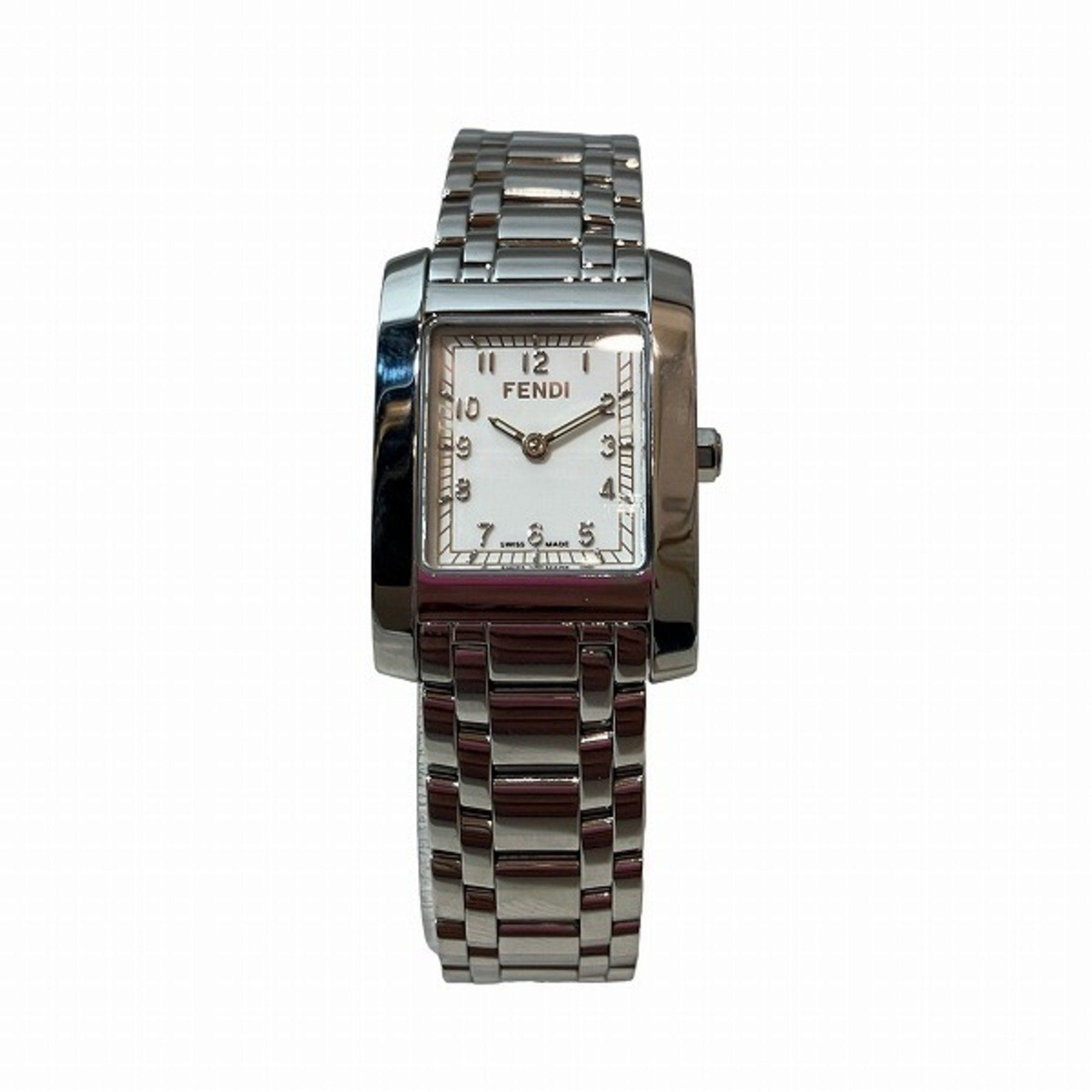 image of Fendi 7000L Quartz Classico Watch Ladies in Silver, Women's