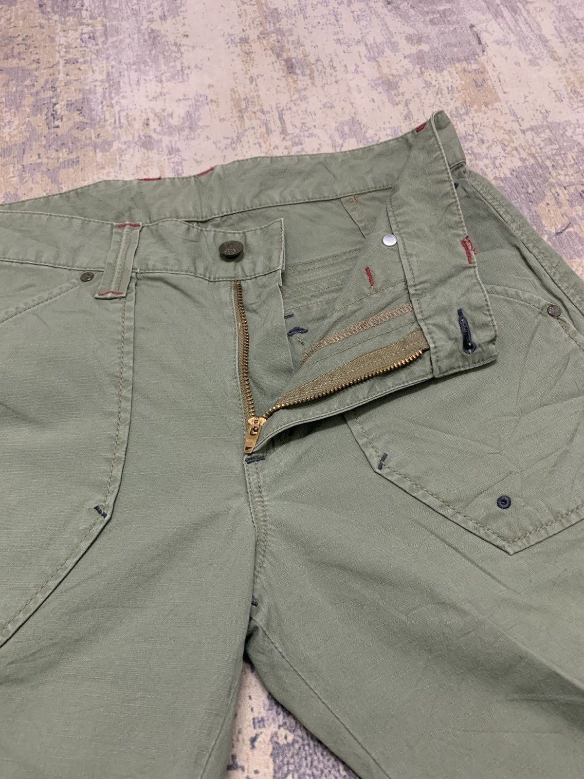 Japanese Brand EDWIN Golf Multipocket OG Cargo Pant Size US 32 / EU 48 - 6 Thumbnail