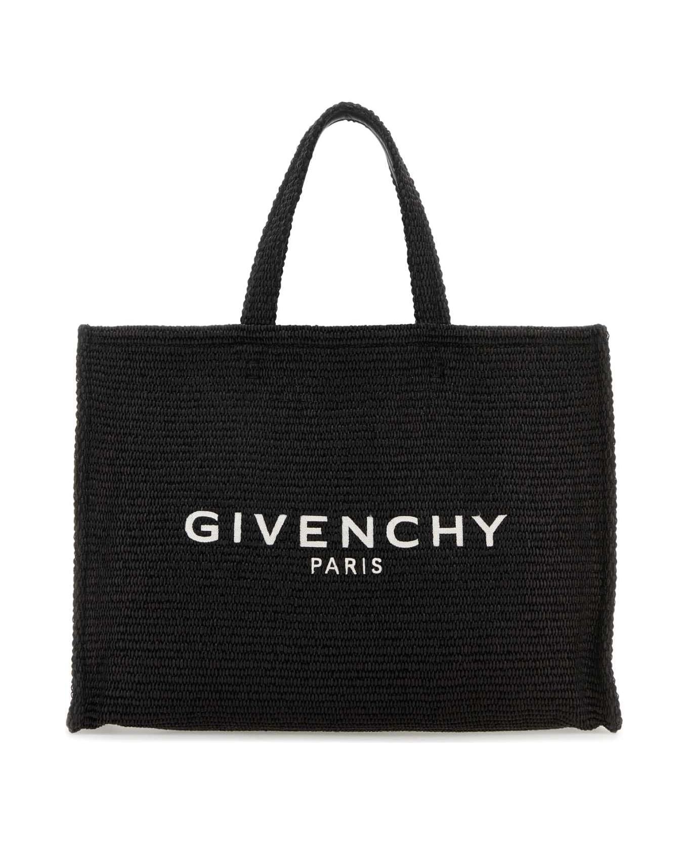 o1srvl11e1024 Size: OS/ Raffia Medium G-tote Shopping Bag