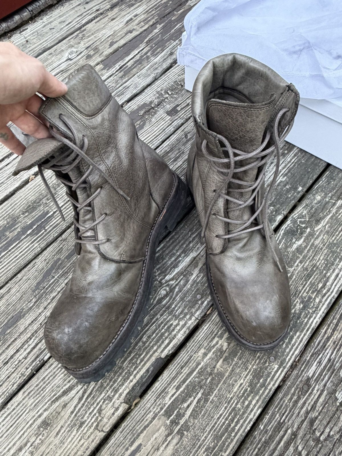 ALEXANDER DIGENOVA Alexander Digenova Moan Boot V2 Grey Size US 13 / EU 46 - 7 Thumbnail