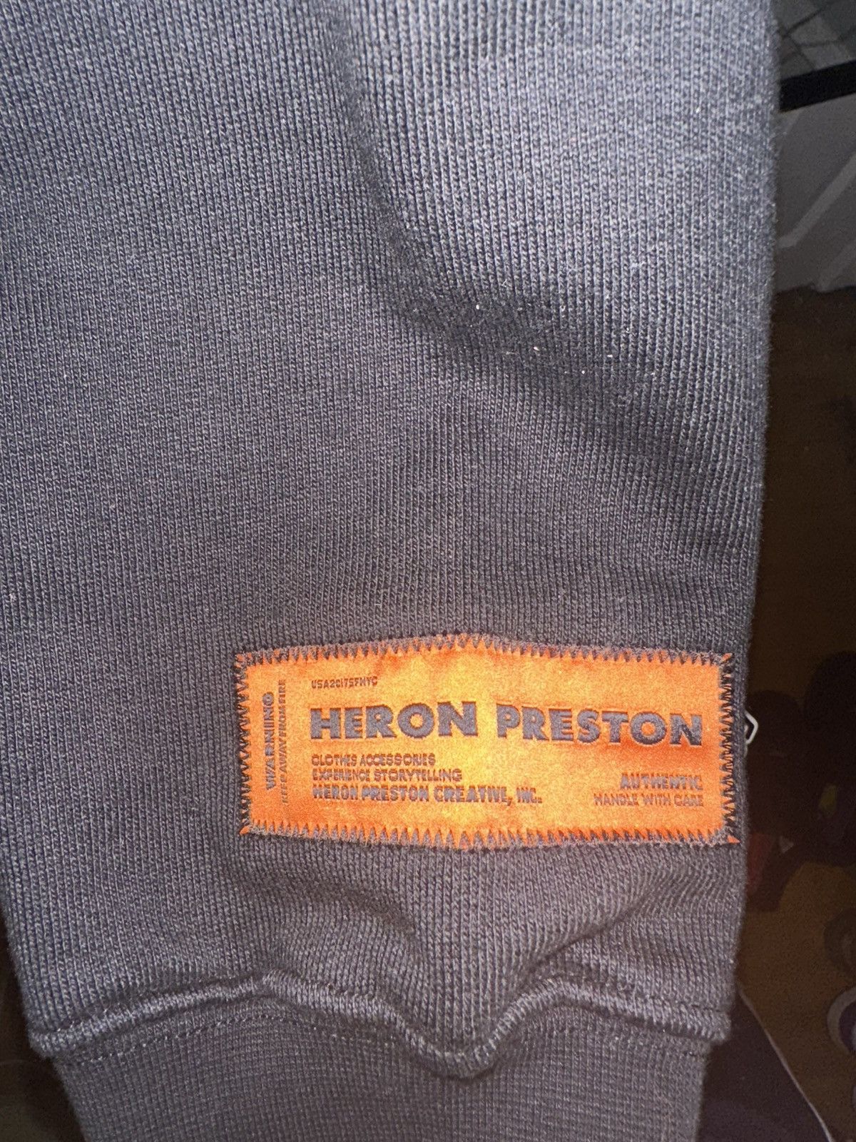 Heron Preston Heron Preston logo-tape sweatshirt Size US M / EU 48-50 / 2 - 6 Thumbnail