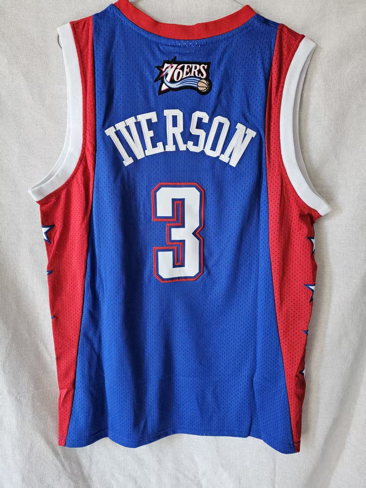 NBA 2003 NBA All Star 3 Allen Iverson Jersey Size US XL / EU 56 / 4 - 2 Thumbnail