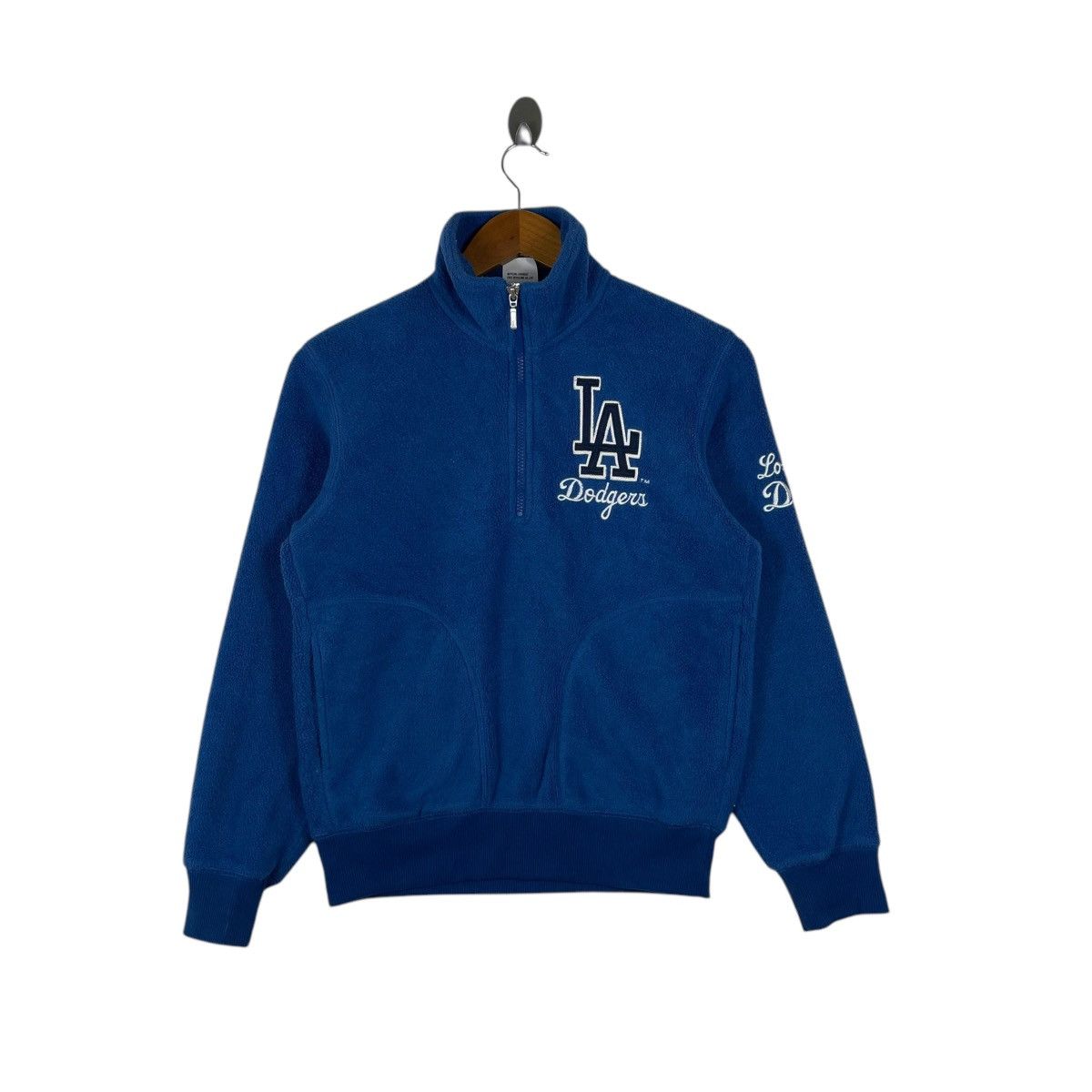 MLB Vintage Los Angeles Dodgers Half Zip Pullover Sweatshirt Size US S / EU 44-46 / 1 - 1 Thumbnail