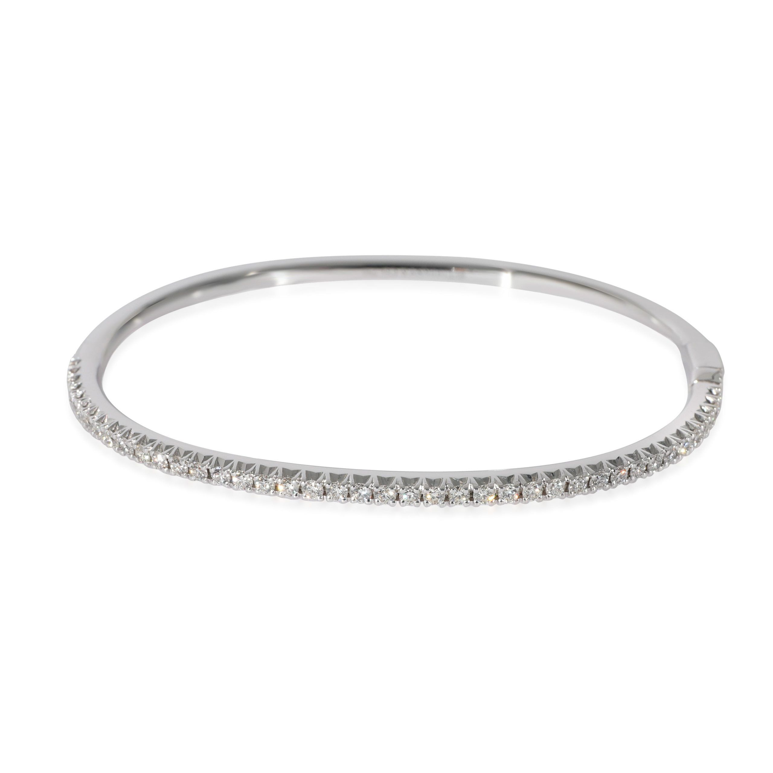 Tiffany & Co. Tiffany & Co. Metro Diamond Bracelet in 18k White Gold 0.61 CTW Size ONE SIZE - 1 Thumbnail