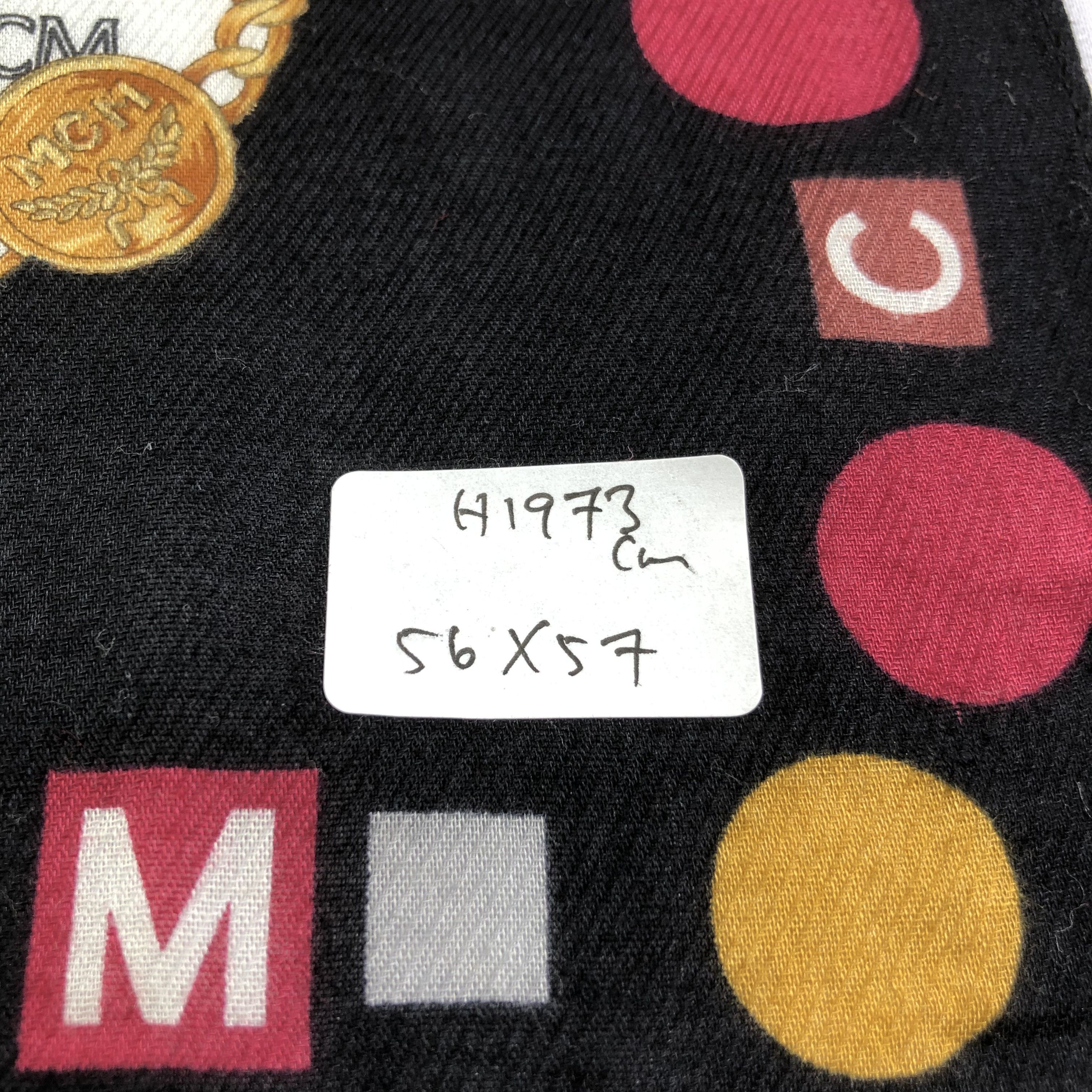 MCM MCM Handkerchief Neckerchief Bandana H1973 Size ONE SIZE - 6 Thumbnail