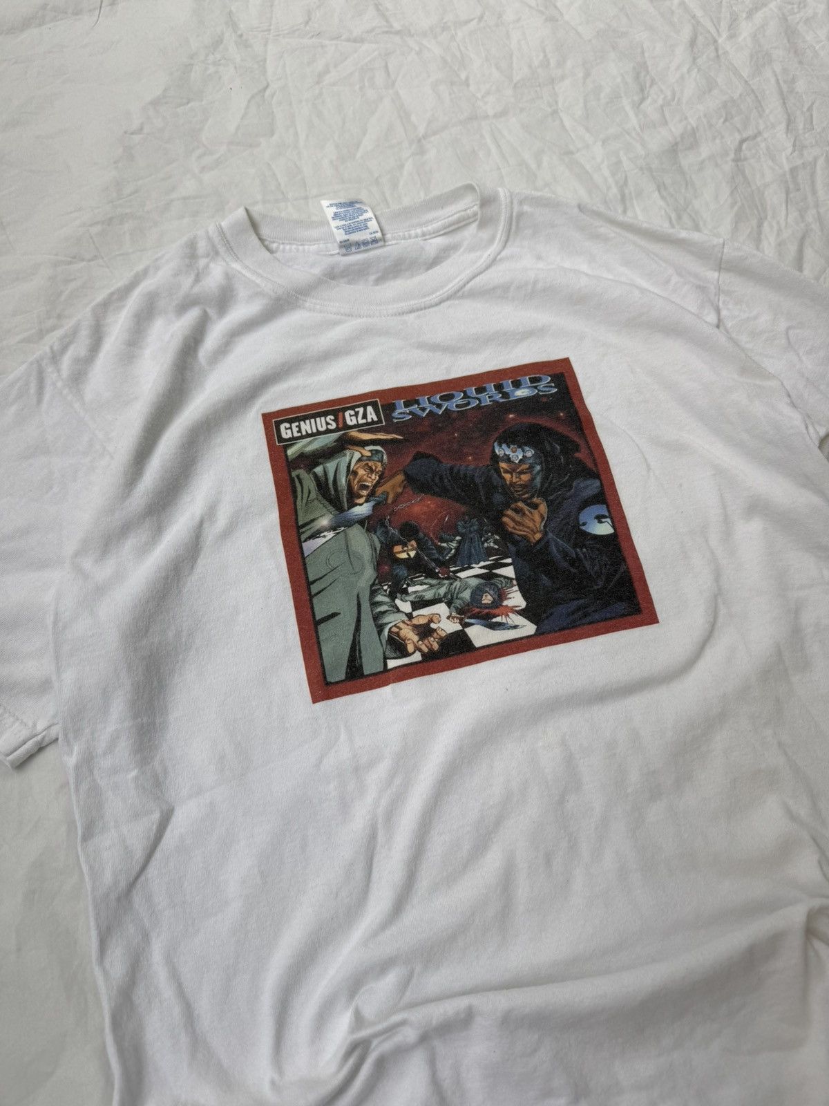 Wu-Tang Clan Vintage Extremely Rare Gza Liquid Sword Wu Tang Tee Size US M / EU 48-50 / 2 - 3 Thumbnail