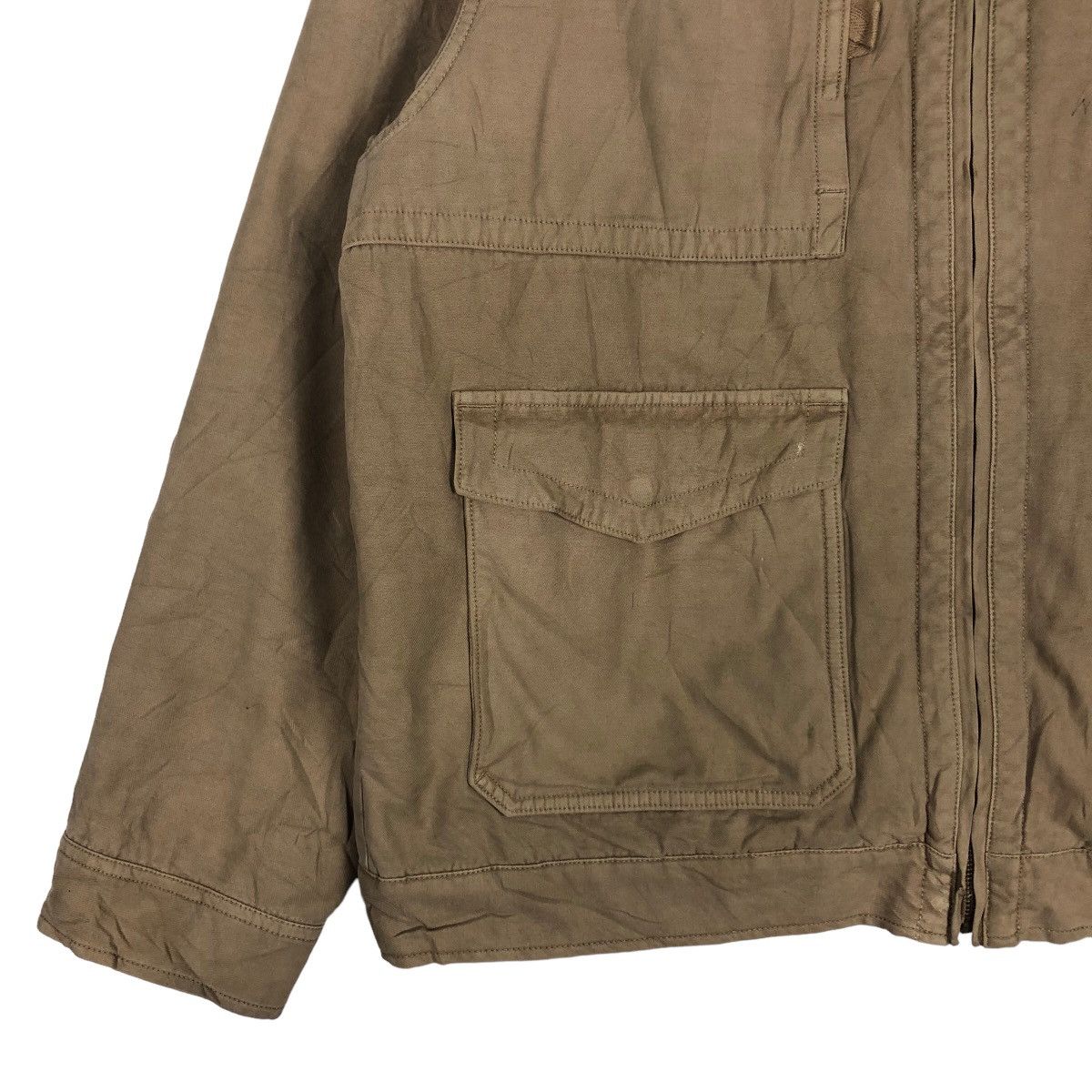 Japanese Brand 🔥Vintage Denim Biker Jacket Arizona Issey Miyake Japan Size US L / EU 52-54 / 3 - 4 Thumbnail