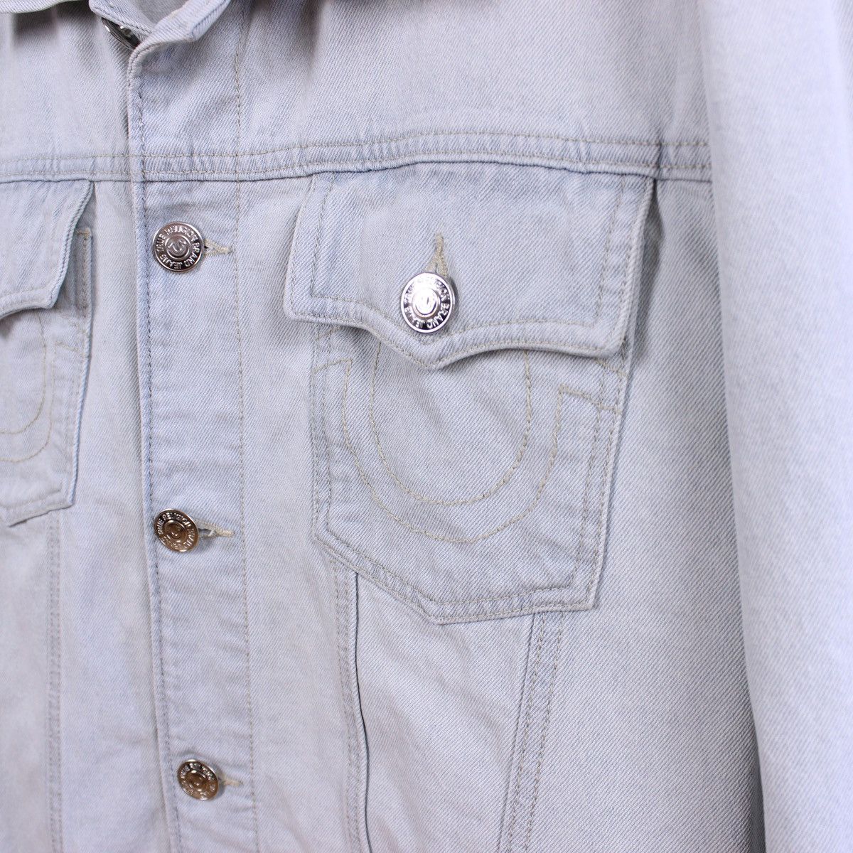 True Religion Vintage True Religion Denim Jacket Size US XL / EU 56 / 4 - 4 Thumbnail