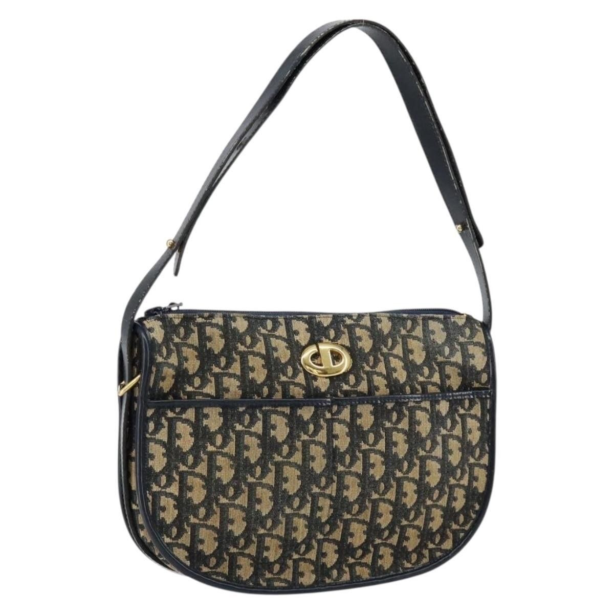 Dior Christian Dior Vintage Trotter Shoulder Bag Canvas Size ONE SIZE - 1 Thumbnail