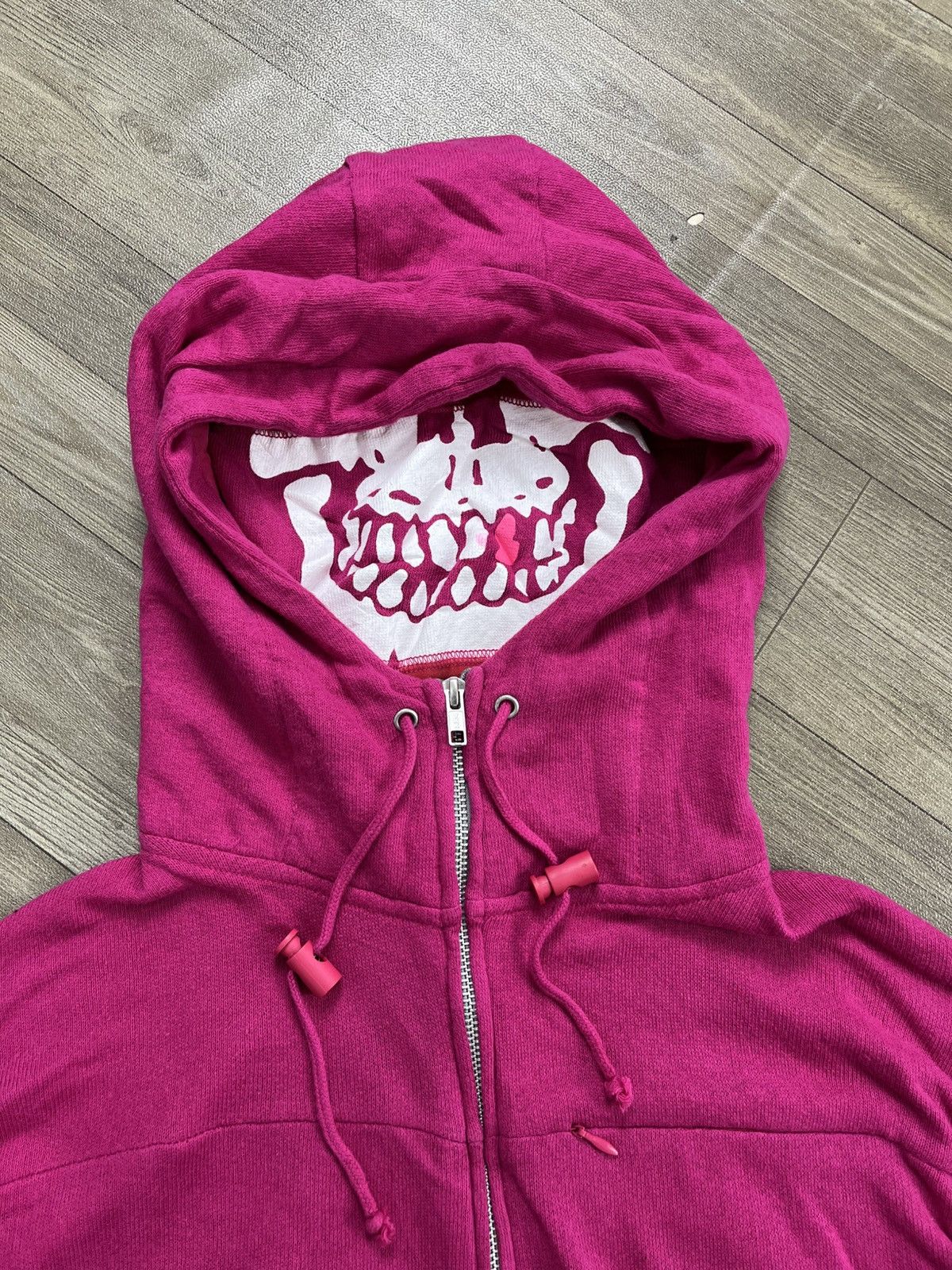 PPFM PPFM Skull Face Mask Ninja Magenta Lgb Style Zip Hoodie🥷 Size US M / EU 48-50 / 2 - 4 Thumbnail