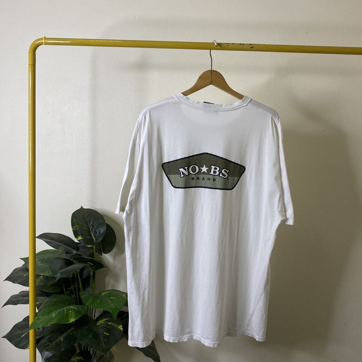 Vintage Vintage 1990s NO*BS Skateboard Skater T Shirt Made In USA Size US XL / EU 56 / 4 - 1 Thumbnail