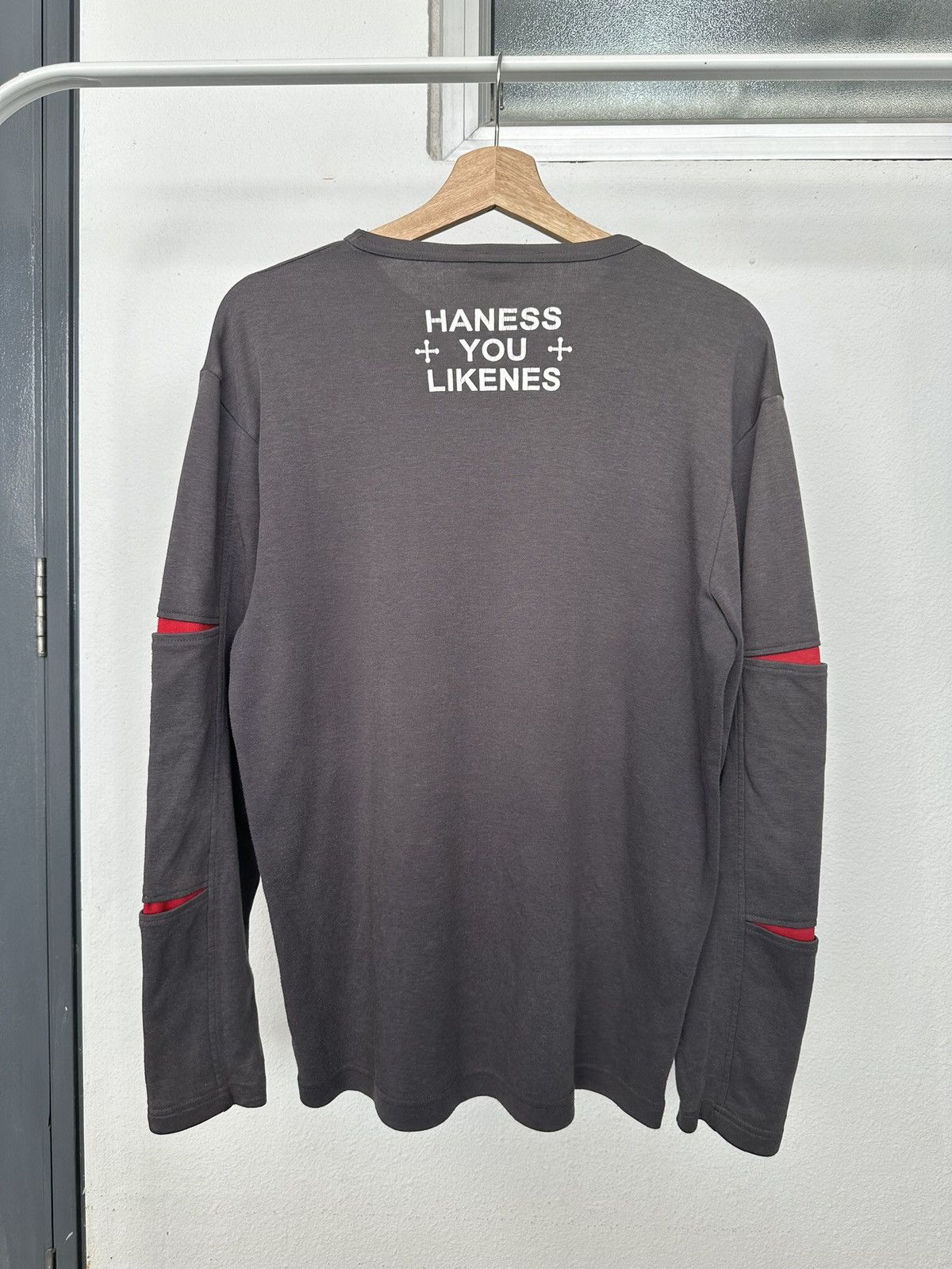 20471120 1990s Slash Number free spirit tee long sleeve Size US M / EU 48-50 / 2 - 10 Thumbnail
